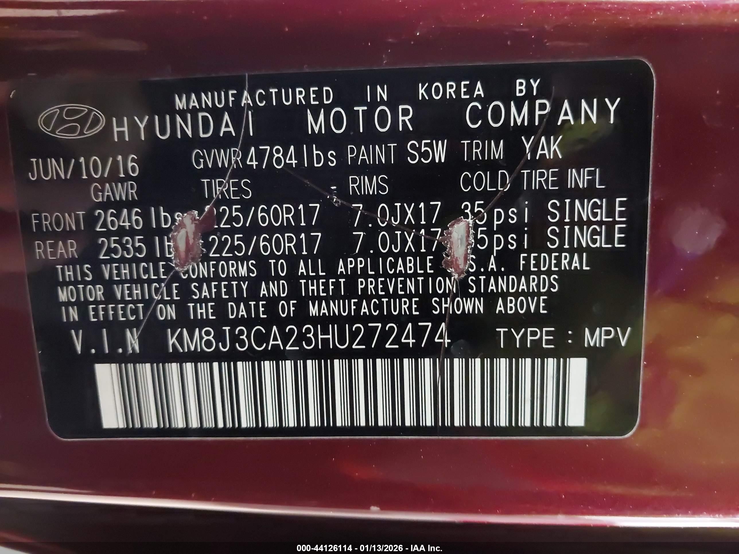HYUNDAI TUCSON image 9