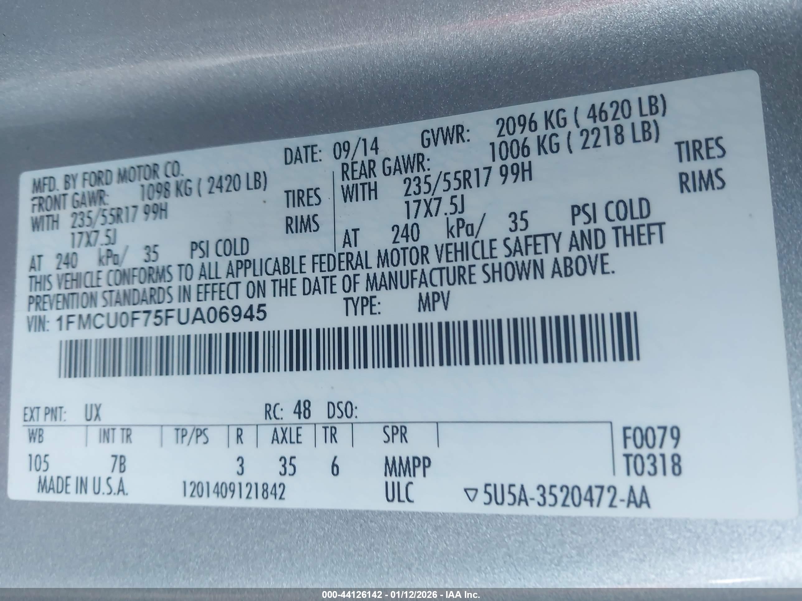 FORD ESCAPE image 9