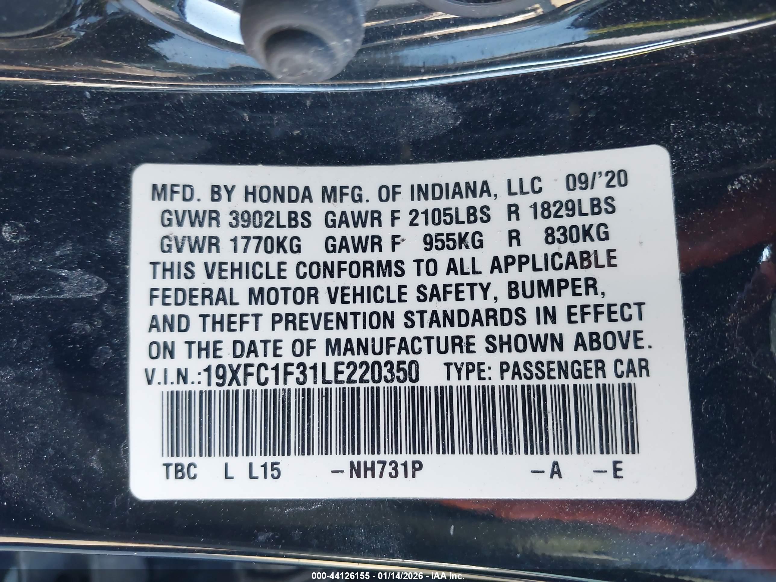 HONDA CIVIC image 9