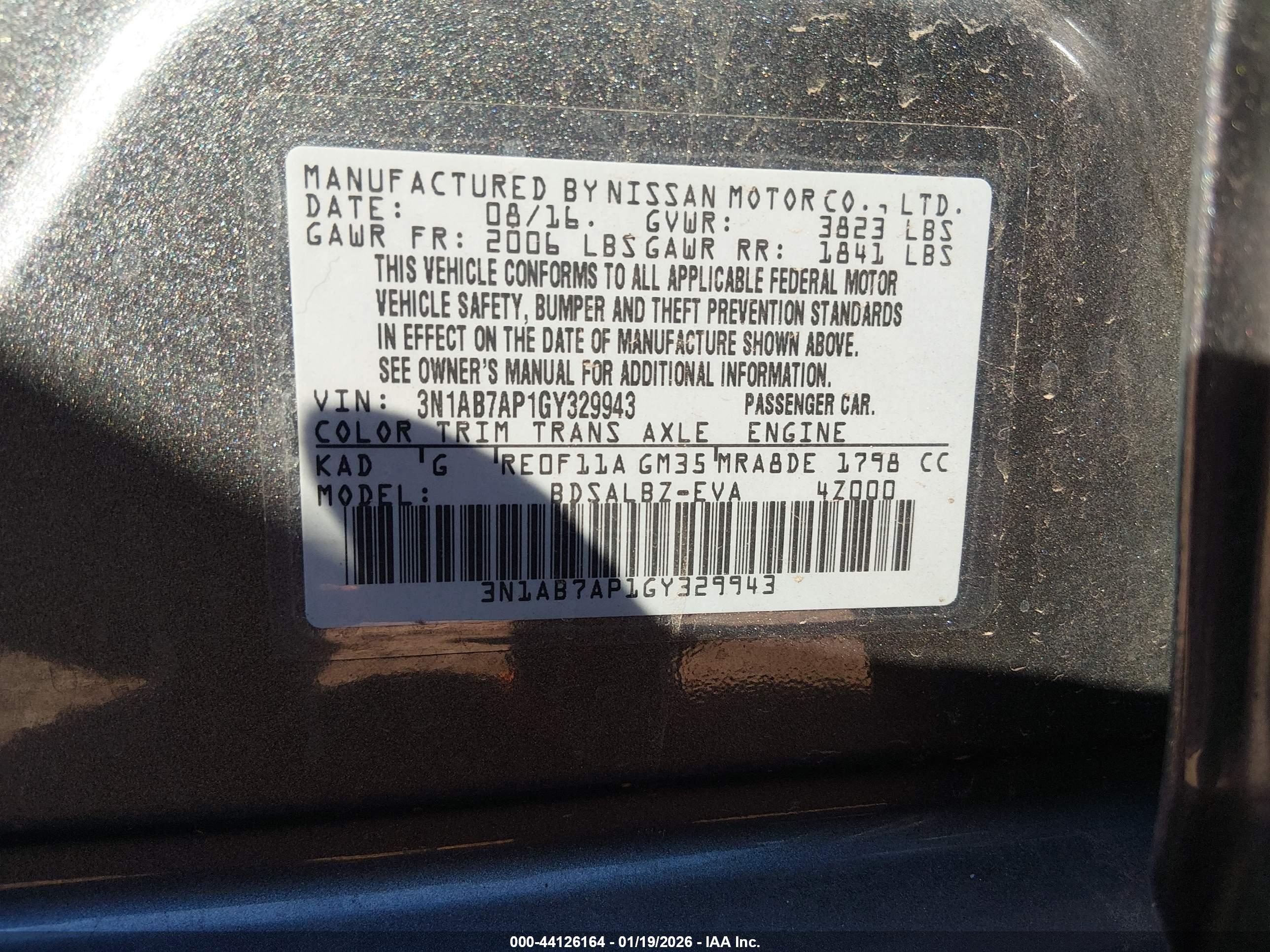 NISSAN SENTRA image 9