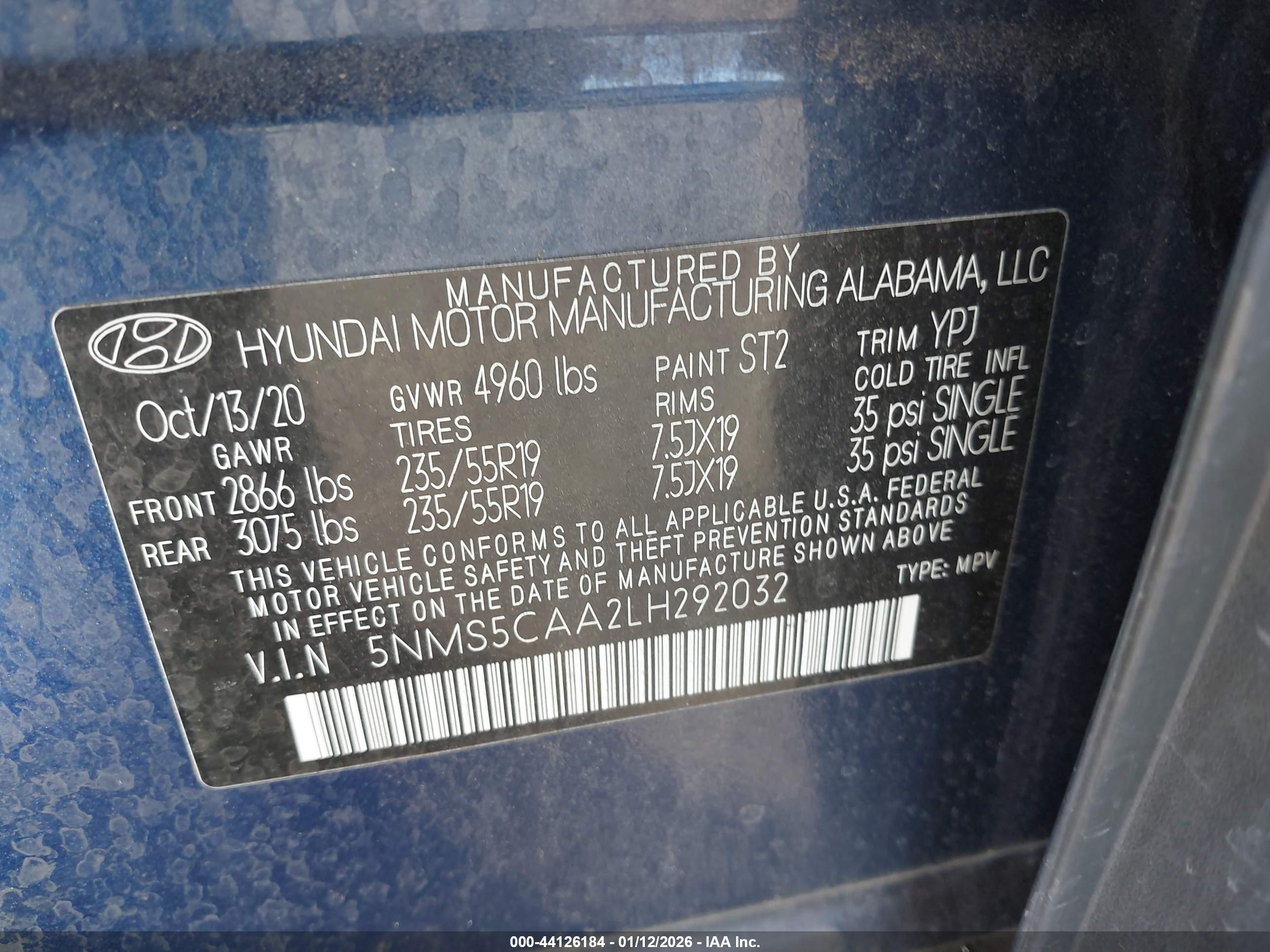 HYUNDAI SANTA image 9