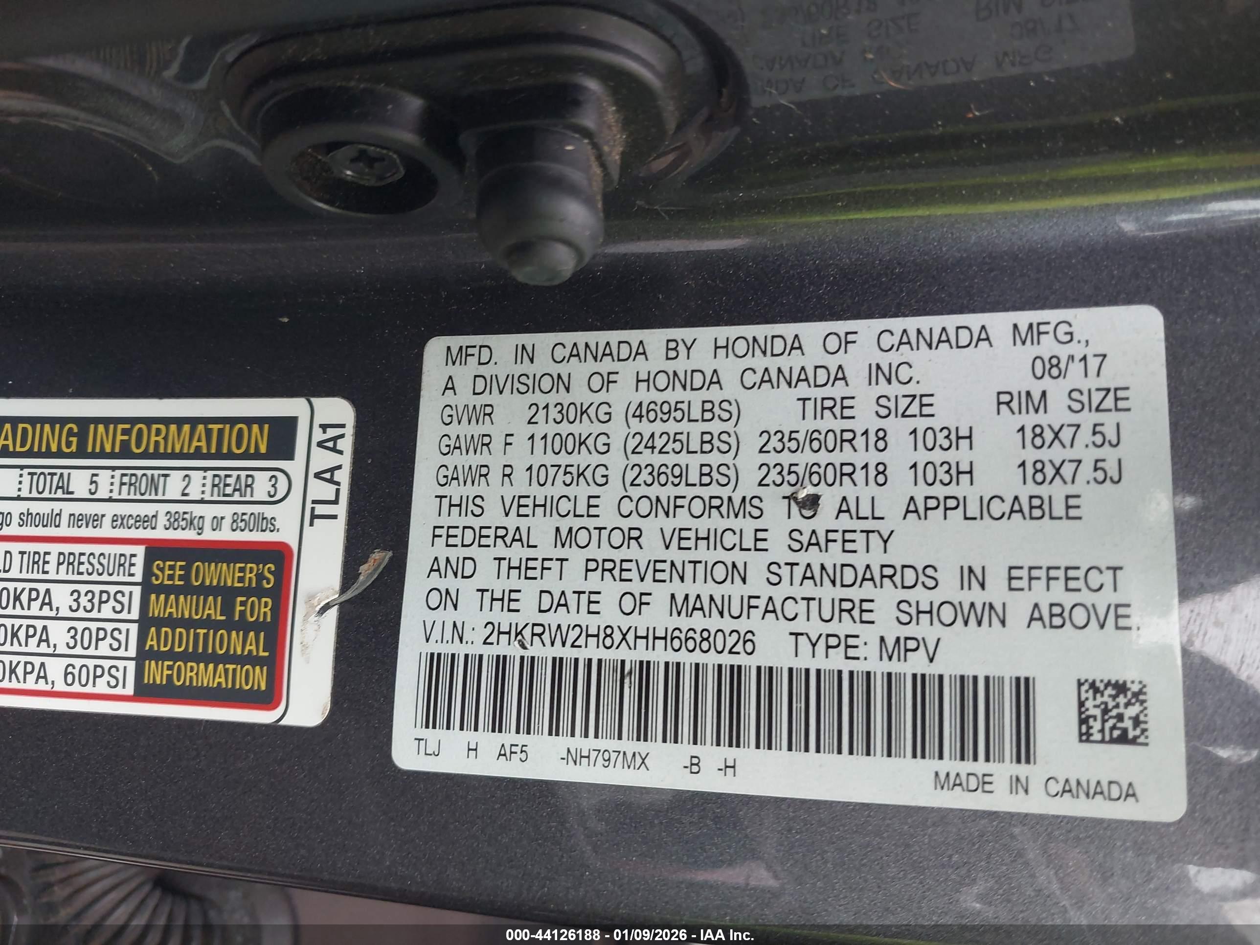 HONDA CR-V image 9
