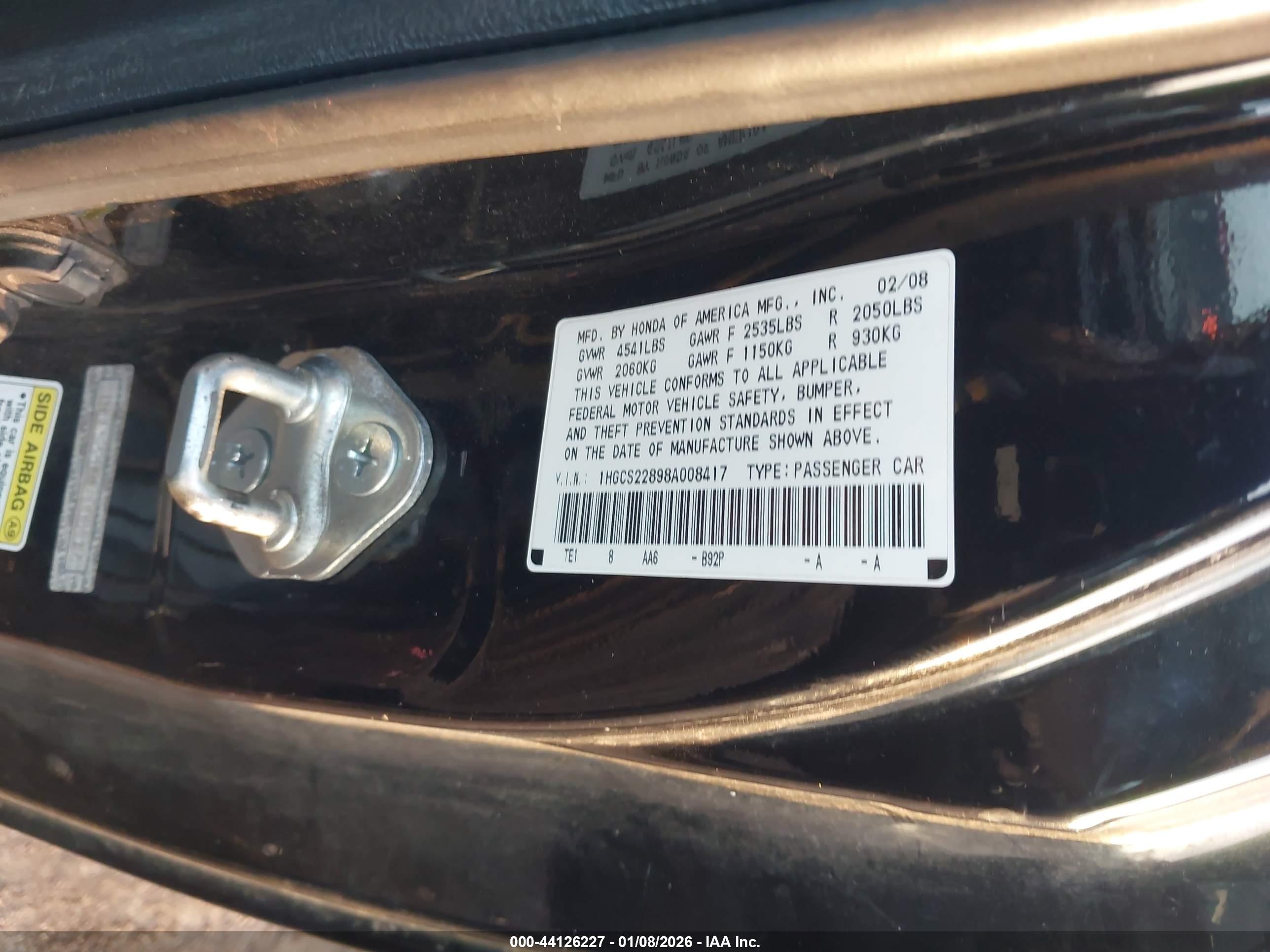 HONDA ACCORD image 9