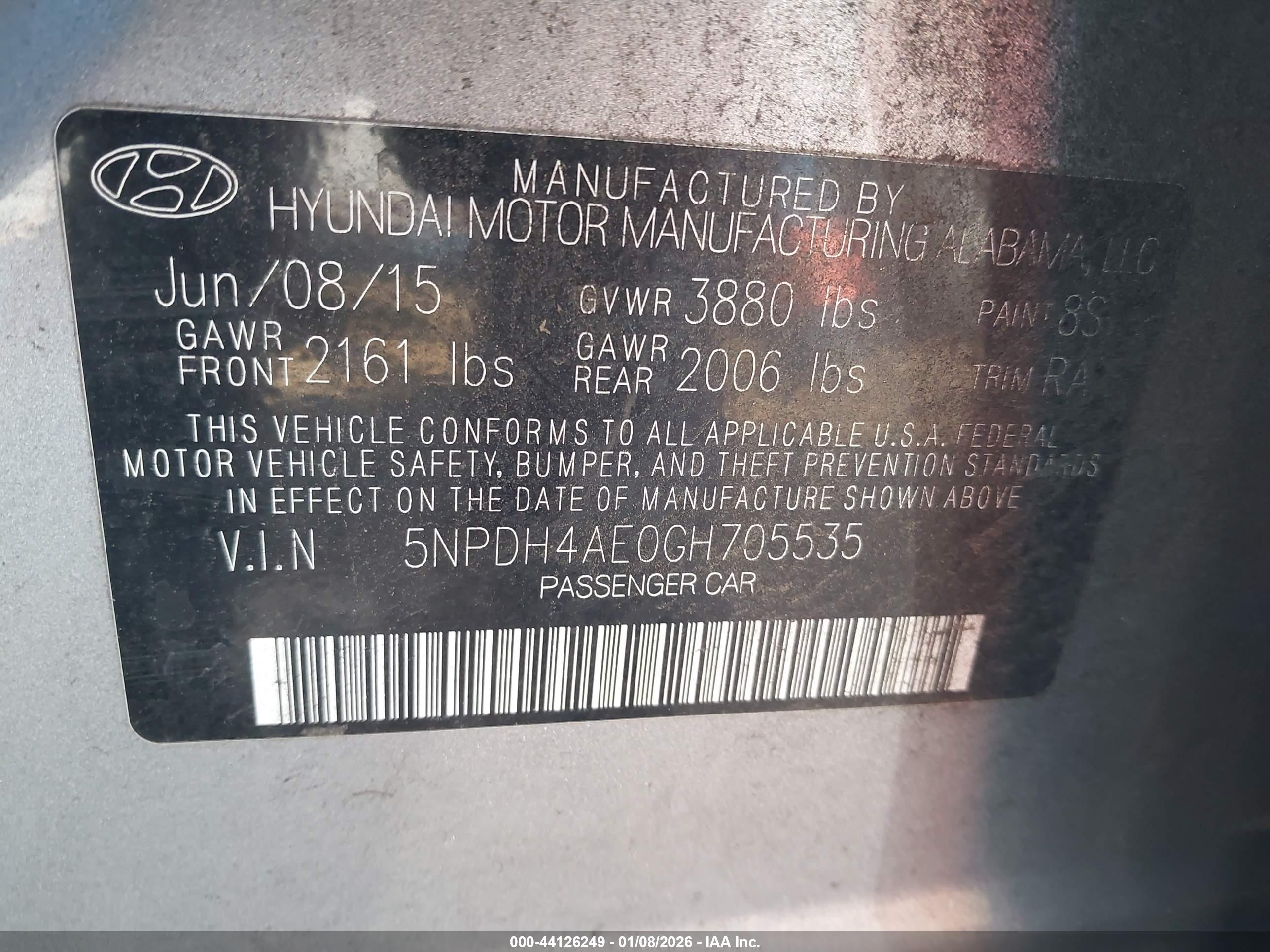 HYUNDAI ELANTRA image 9