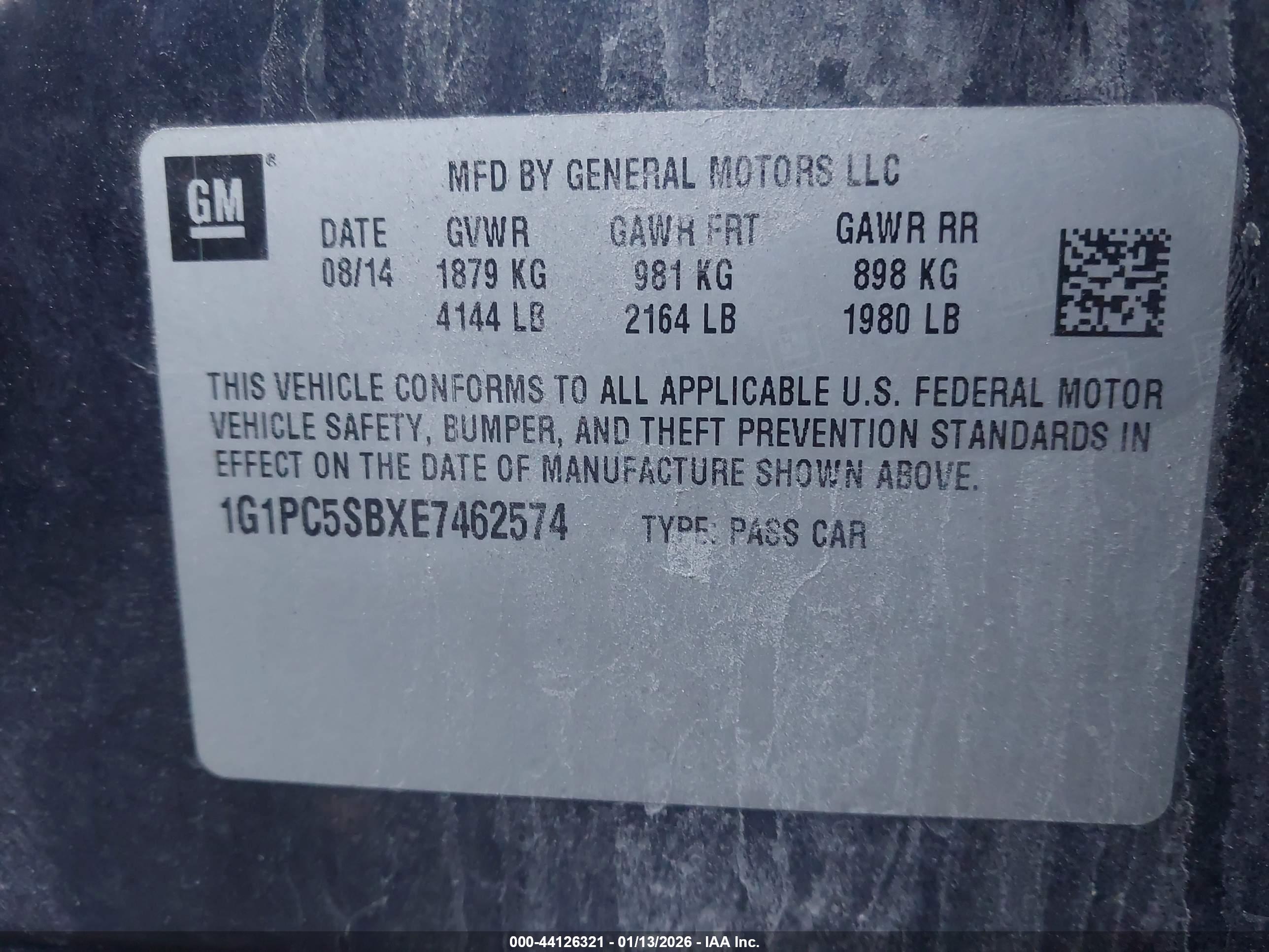 CHEVROLET CRUZE image 9