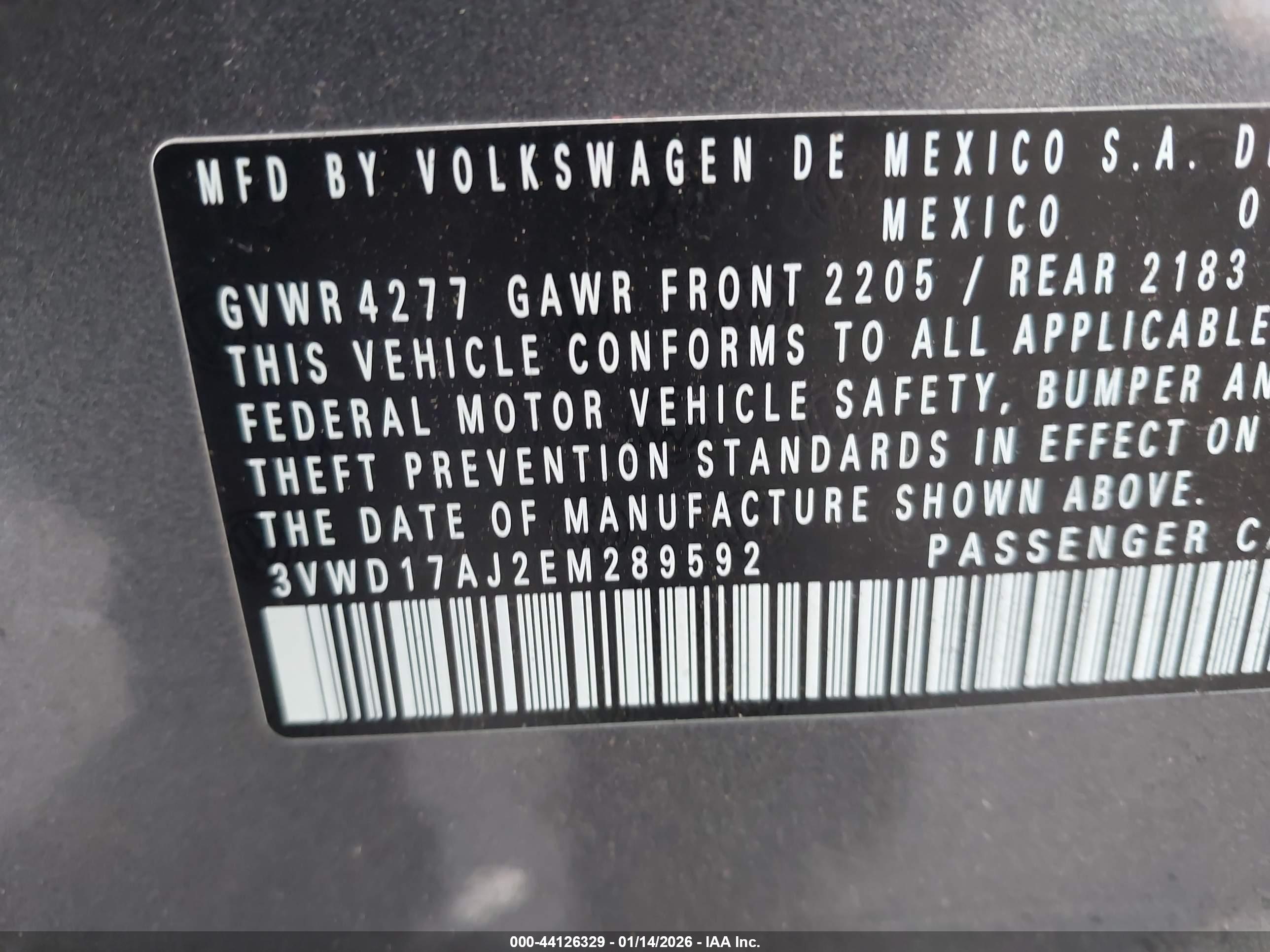 VOLKSWAGEN JETTA image 9