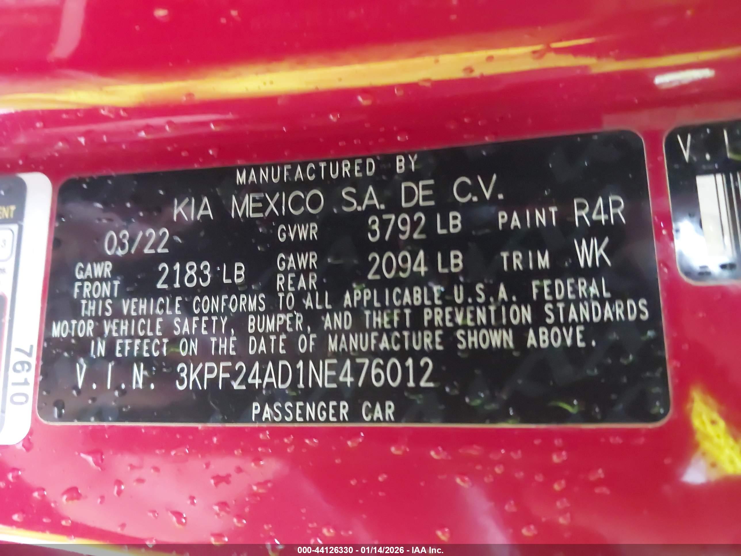 KIA FORTE image 9