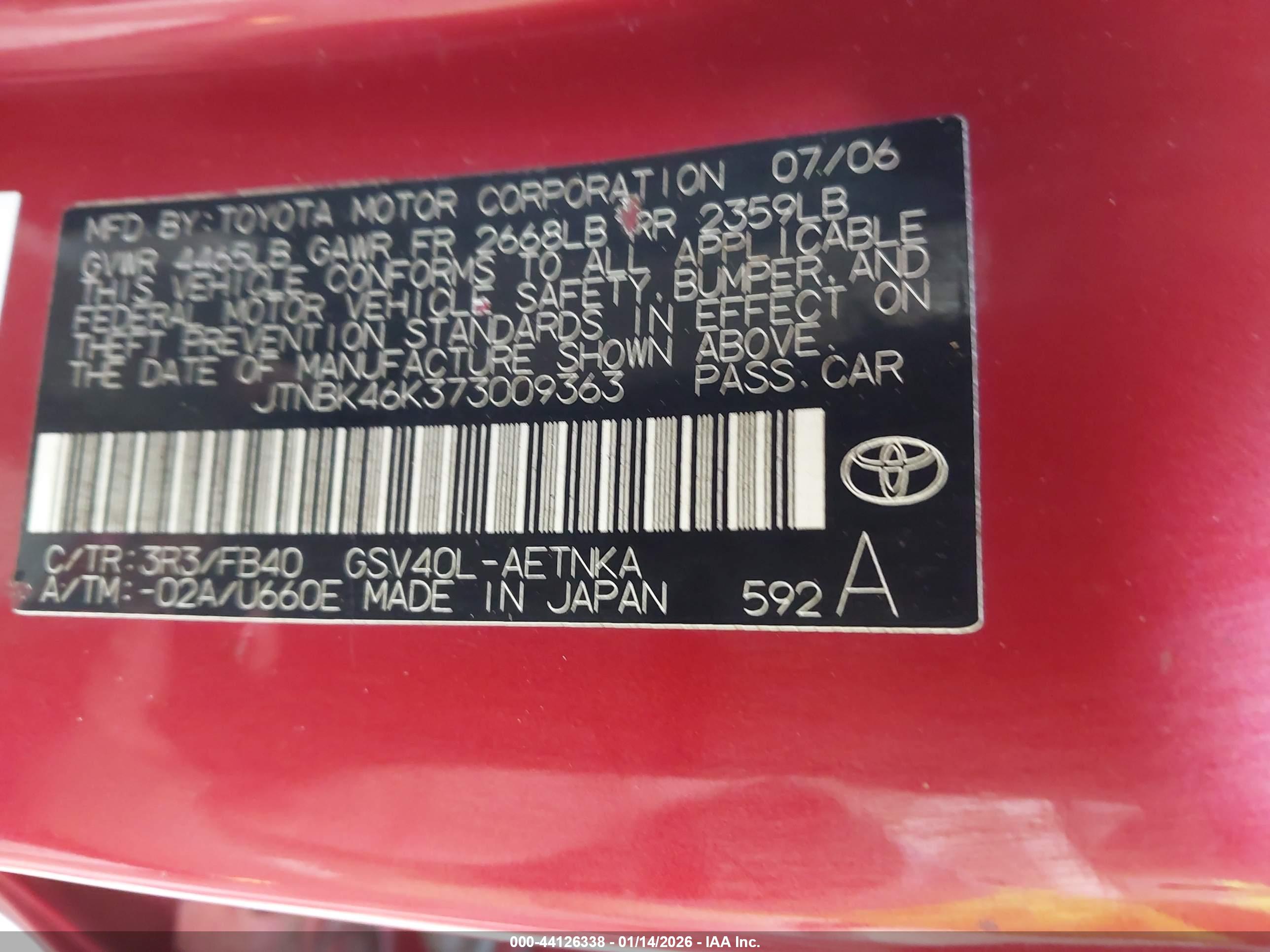 TOYOTA CAMRY image 9