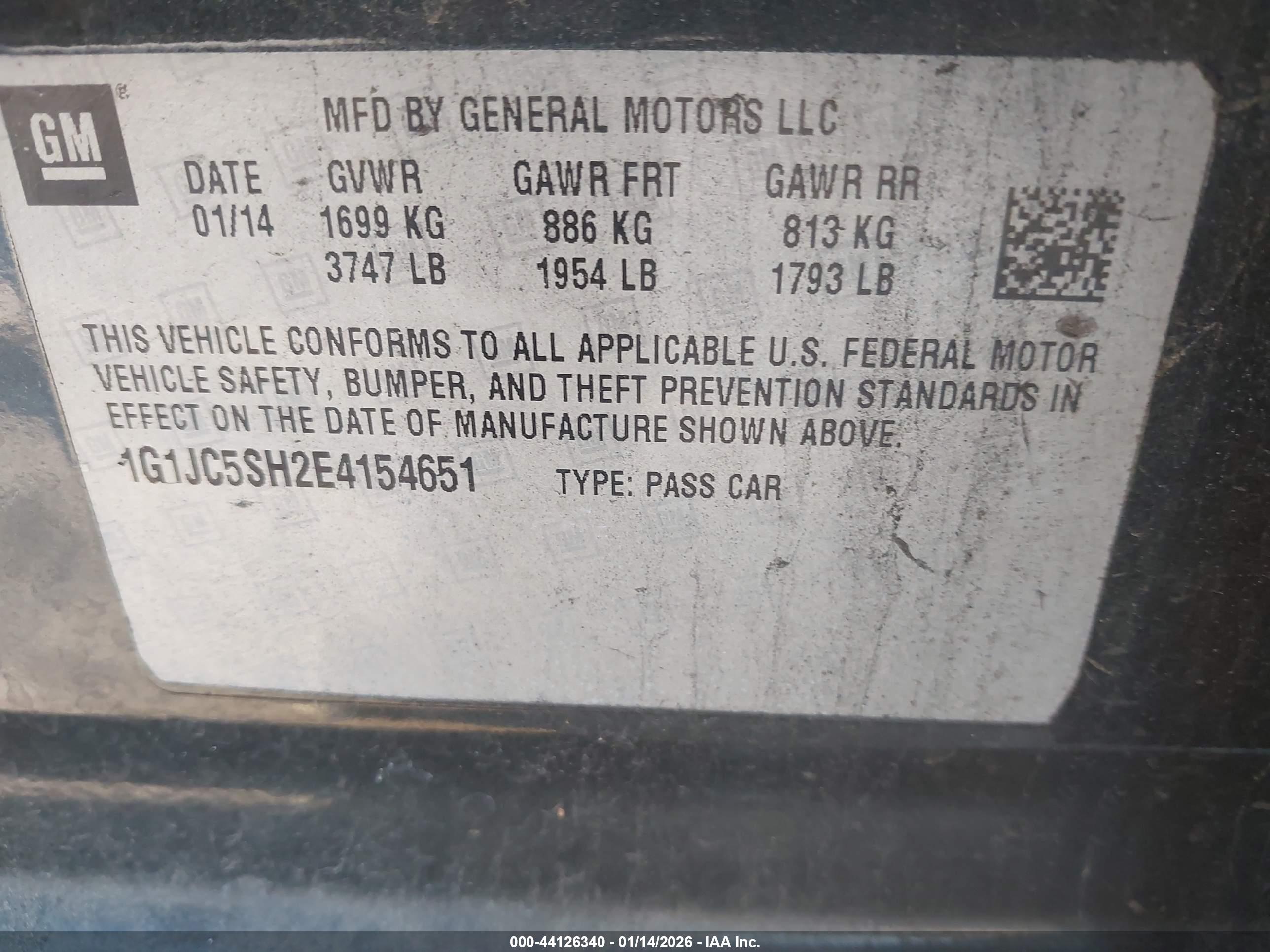 CHEVROLET SONIC image 9