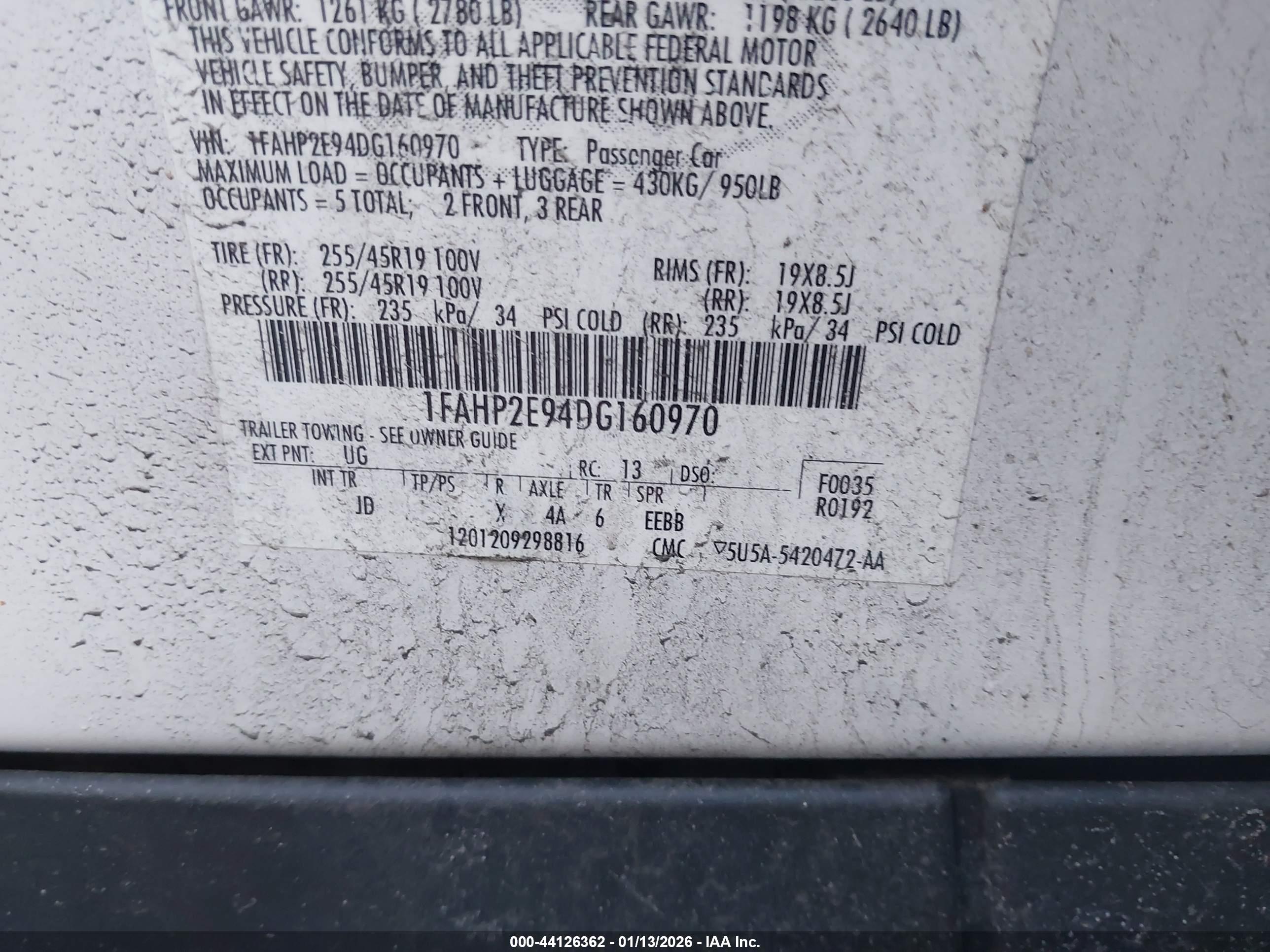 FORD TAURUS image 9