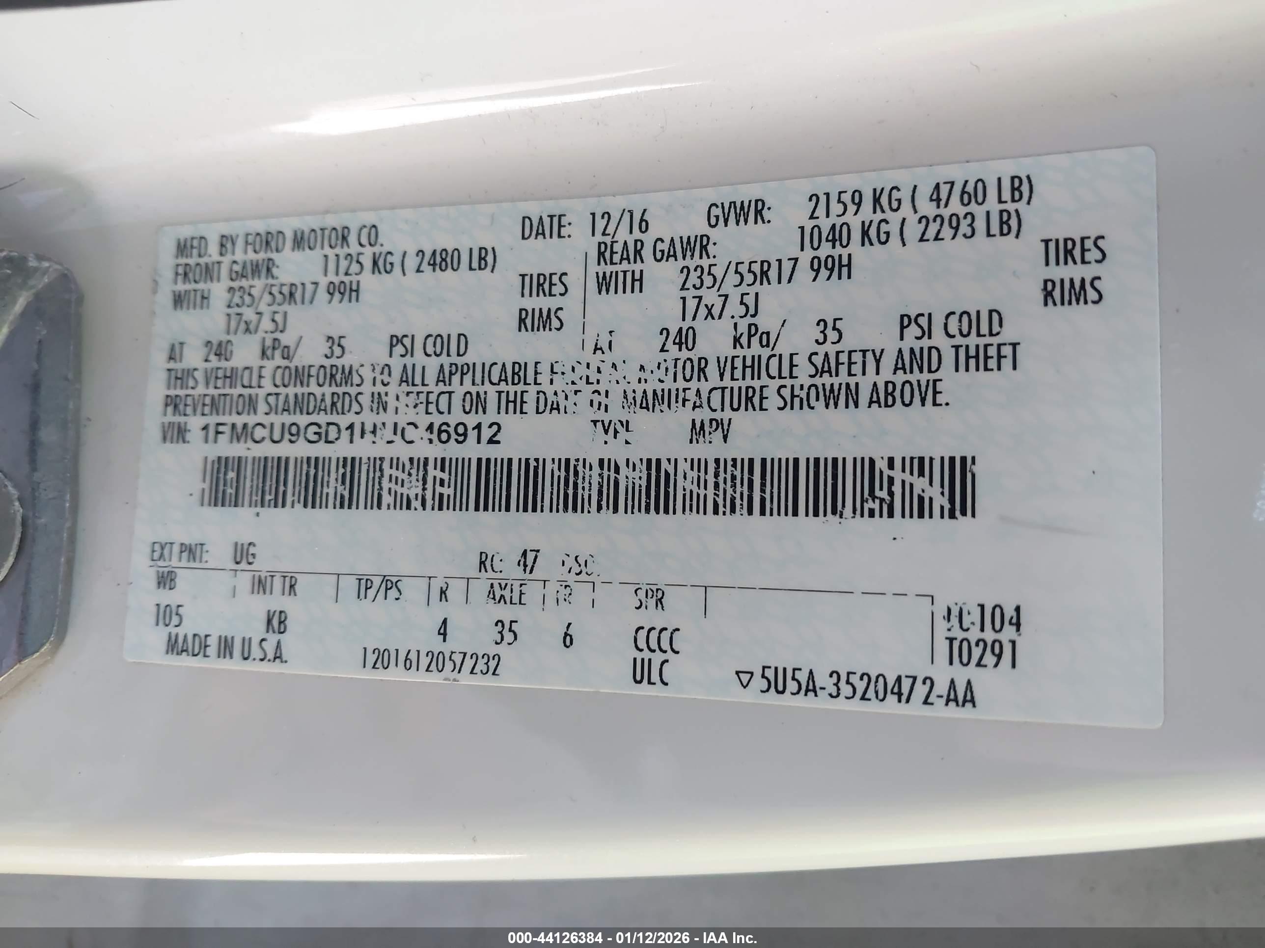 FORD ESCAPE image 9