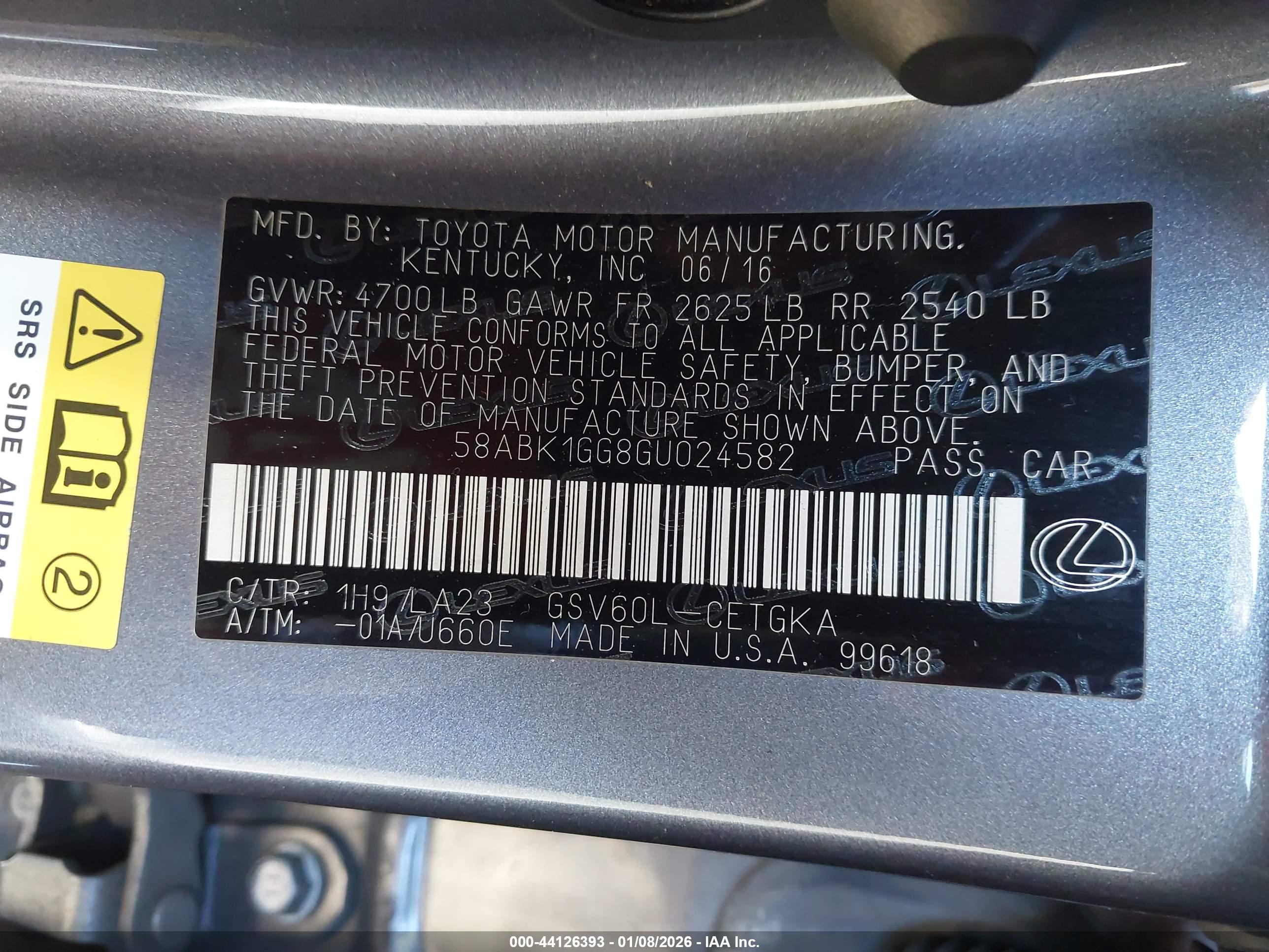 LEXUS ES image 9