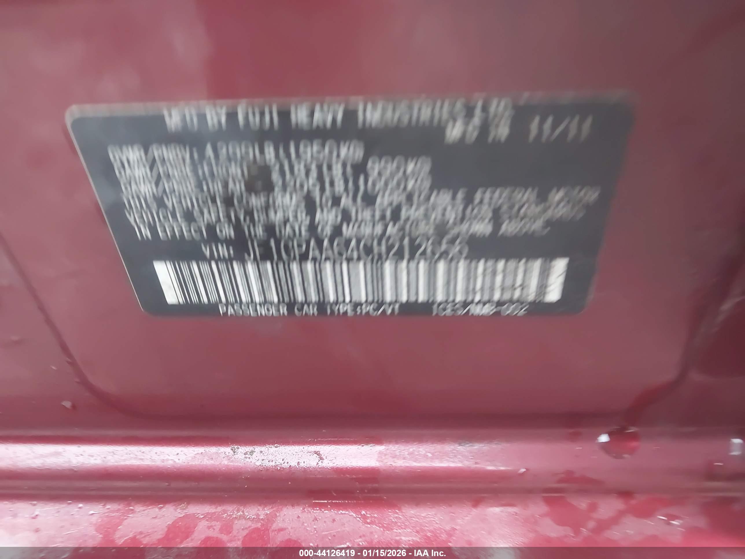 SUBARU IMPREZA image 9