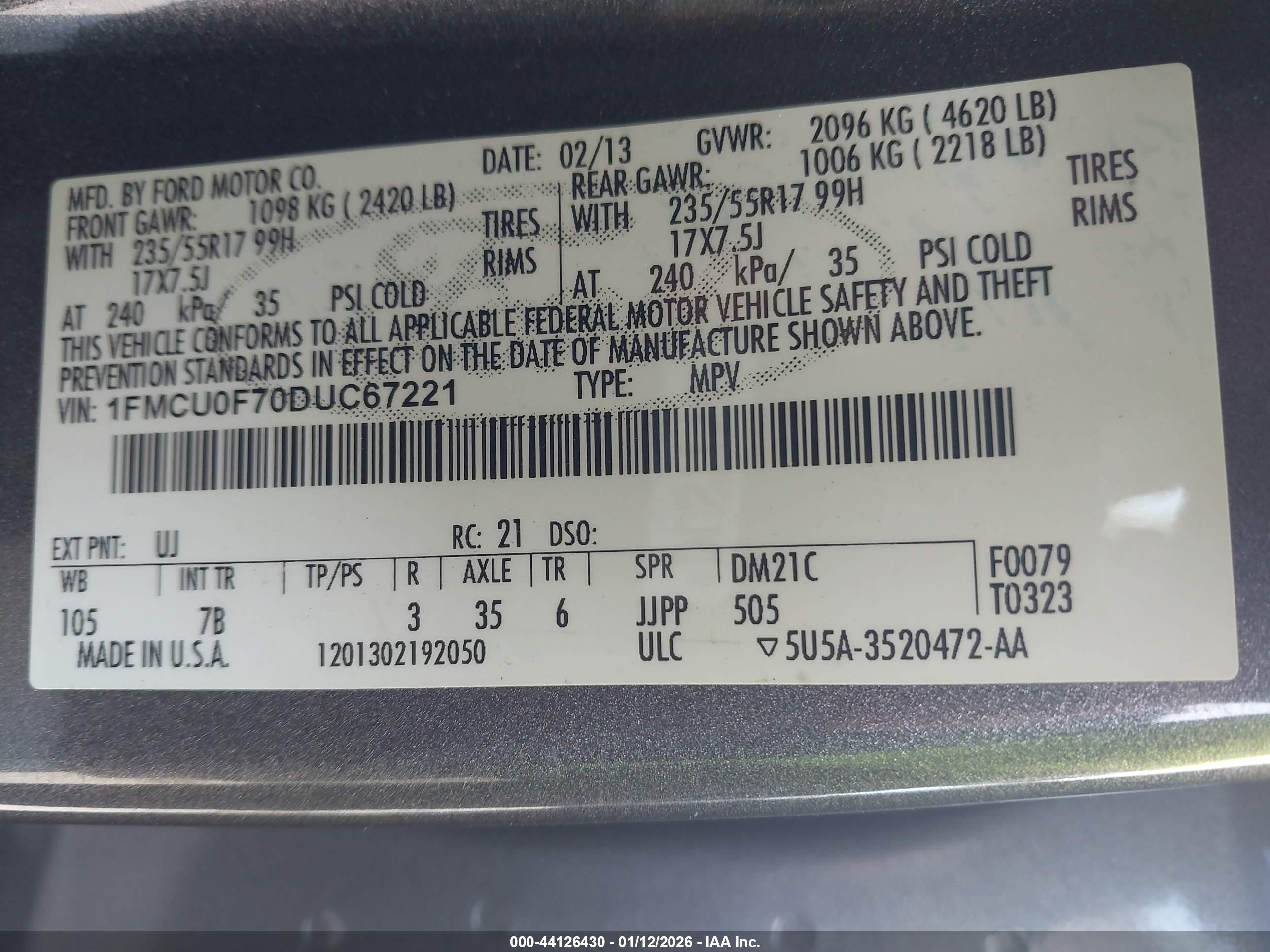 FORD ESCAPE image 9