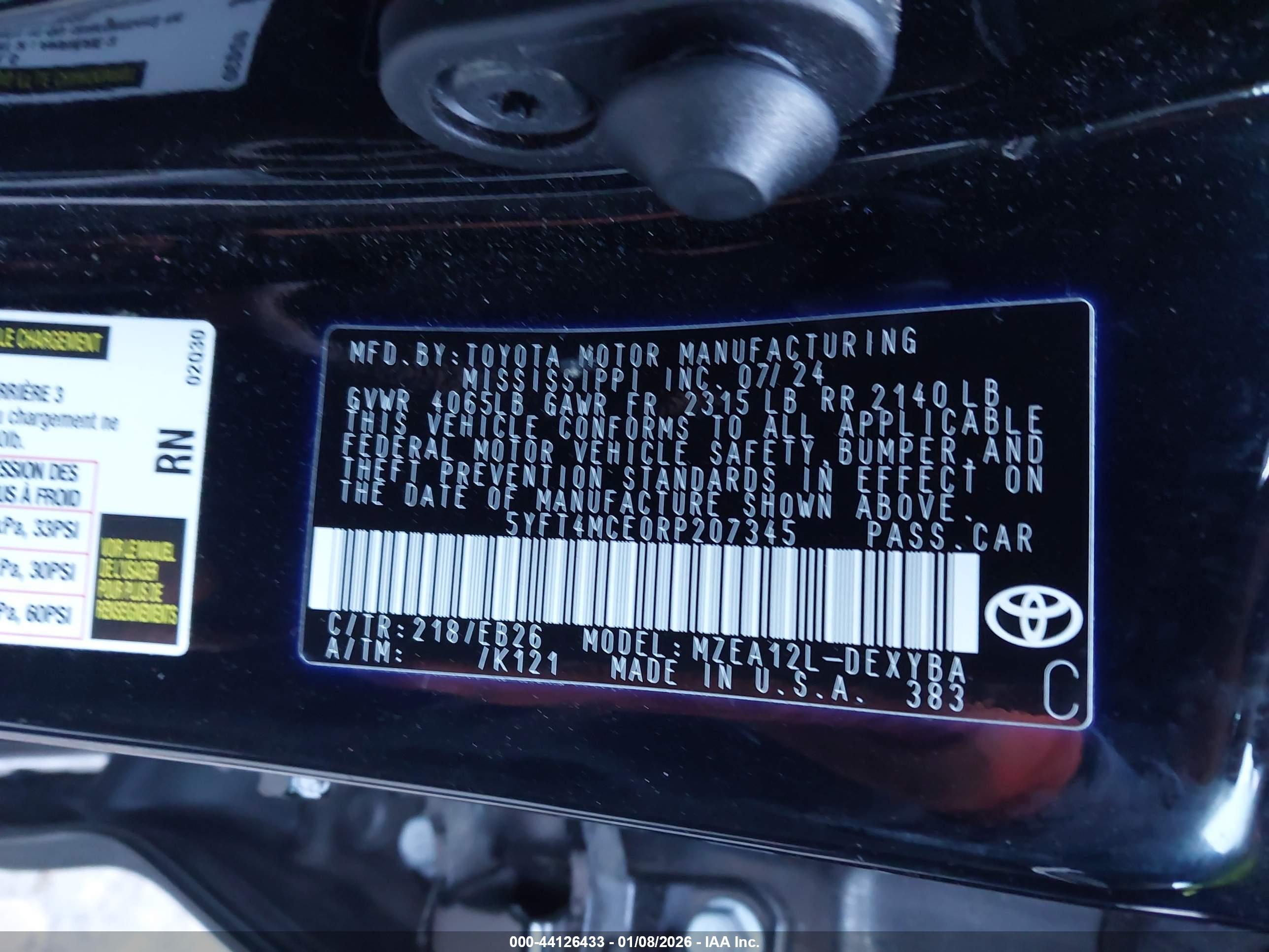 TOYOTA COROLLA image 9