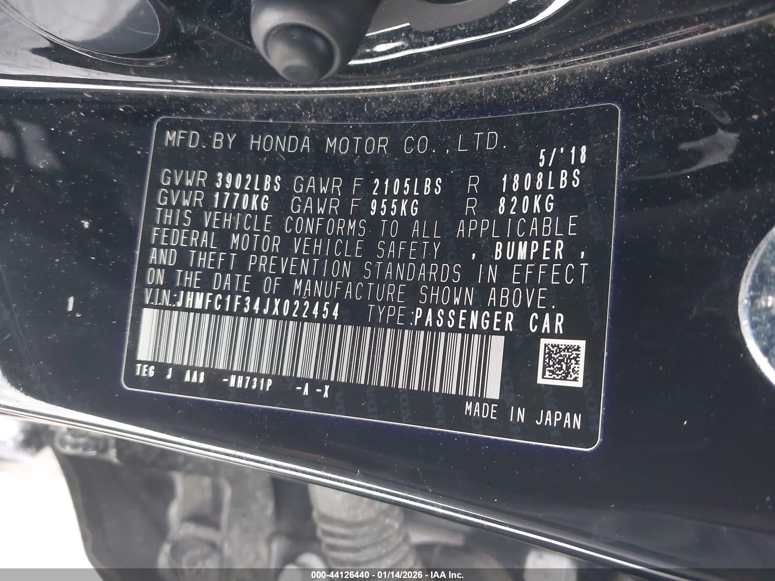 HONDA CIVIC image 9