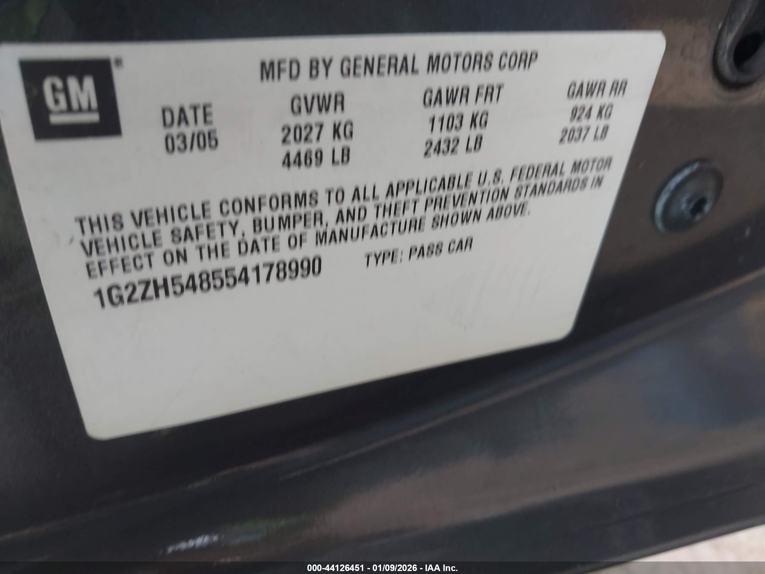 PONTIAC G6 image 9
