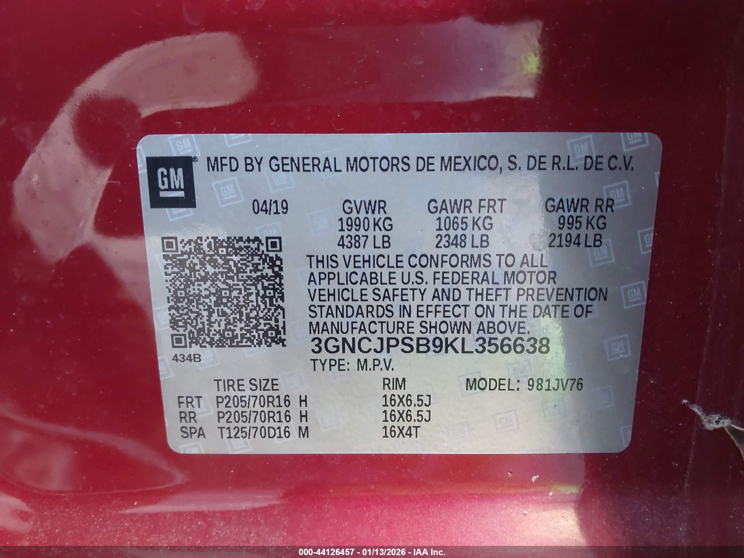 CHEVROLET TRAX image 9
