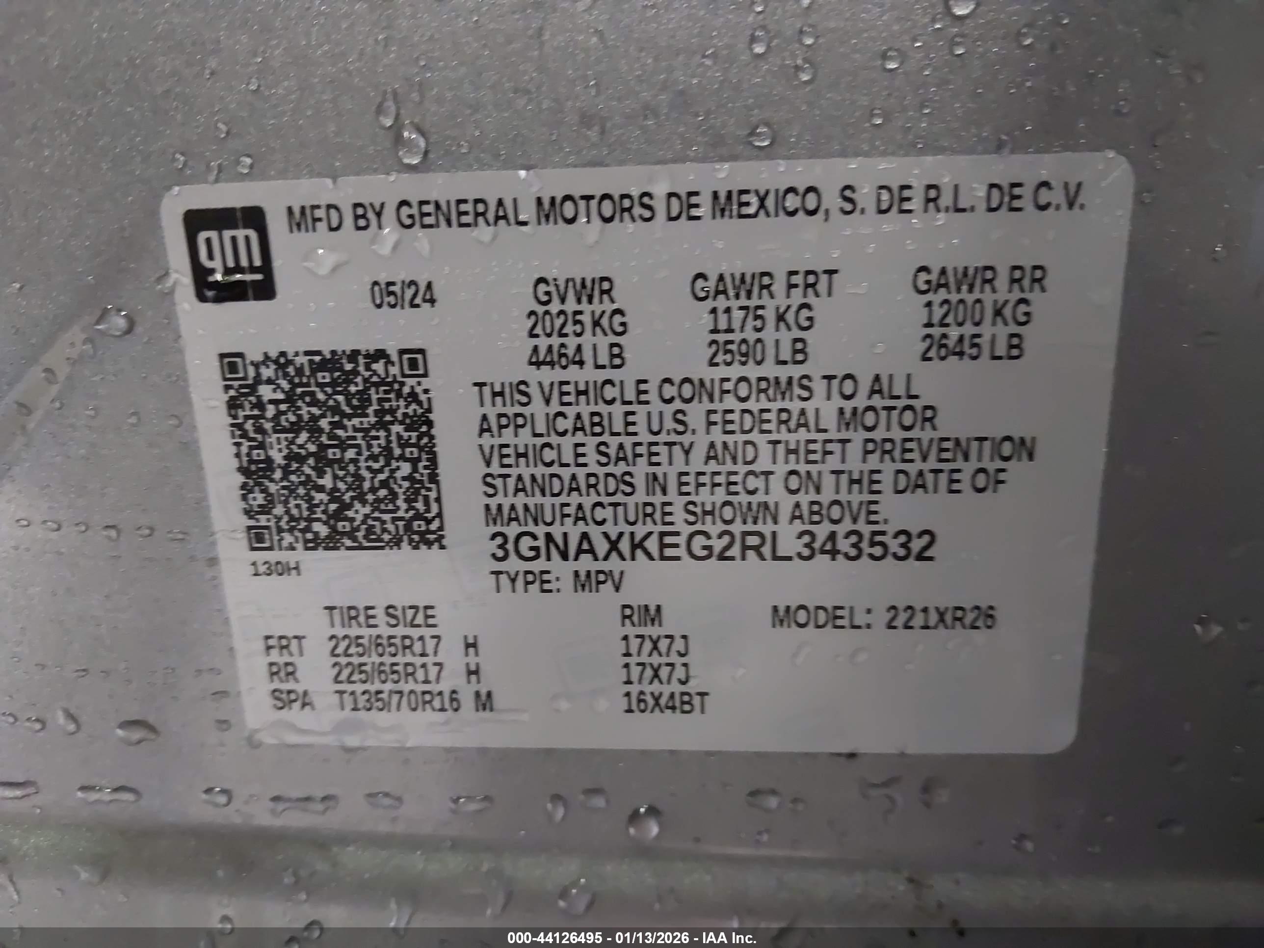 CHEVROLET EQUINOX image 9