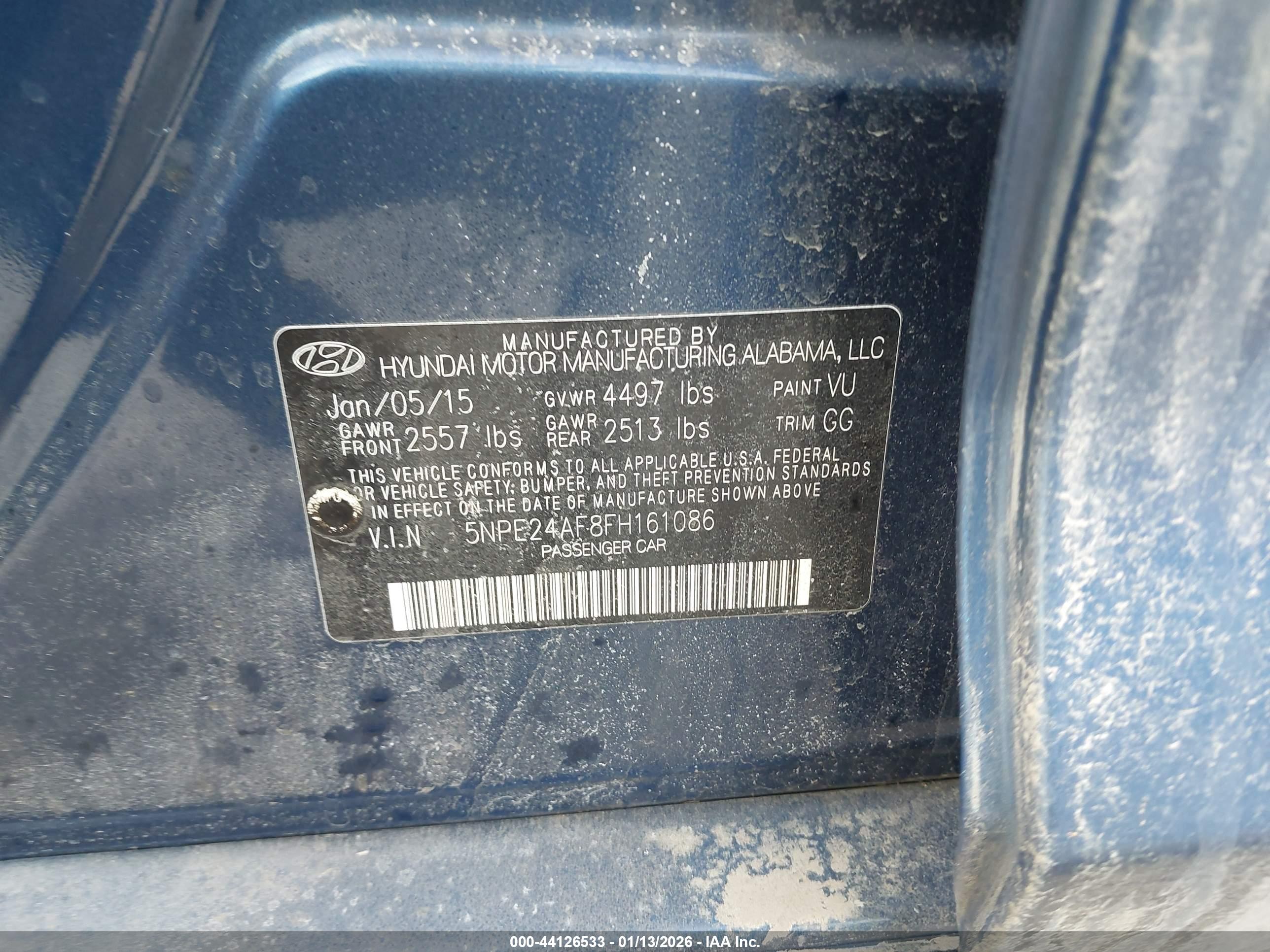 HYUNDAI SONATA image 9