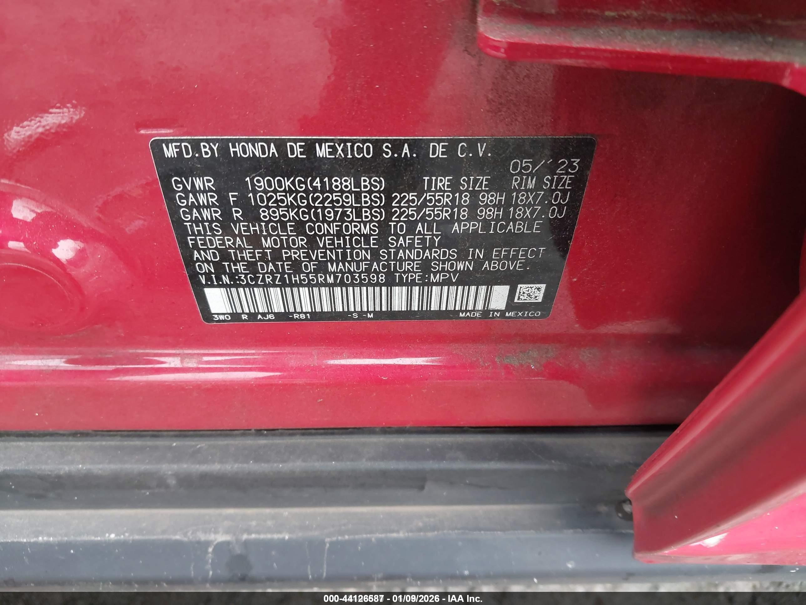 HONDA HR-V image 9