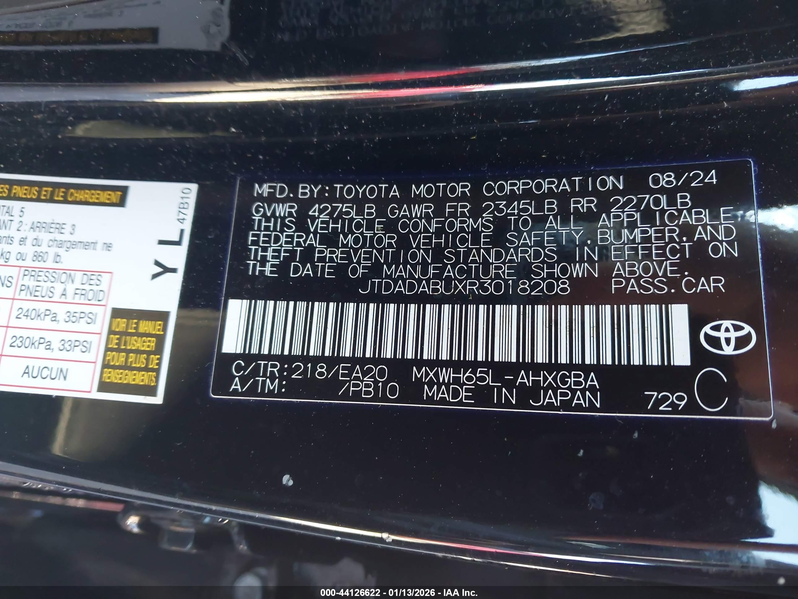 TOYOTA PRIUS image 9