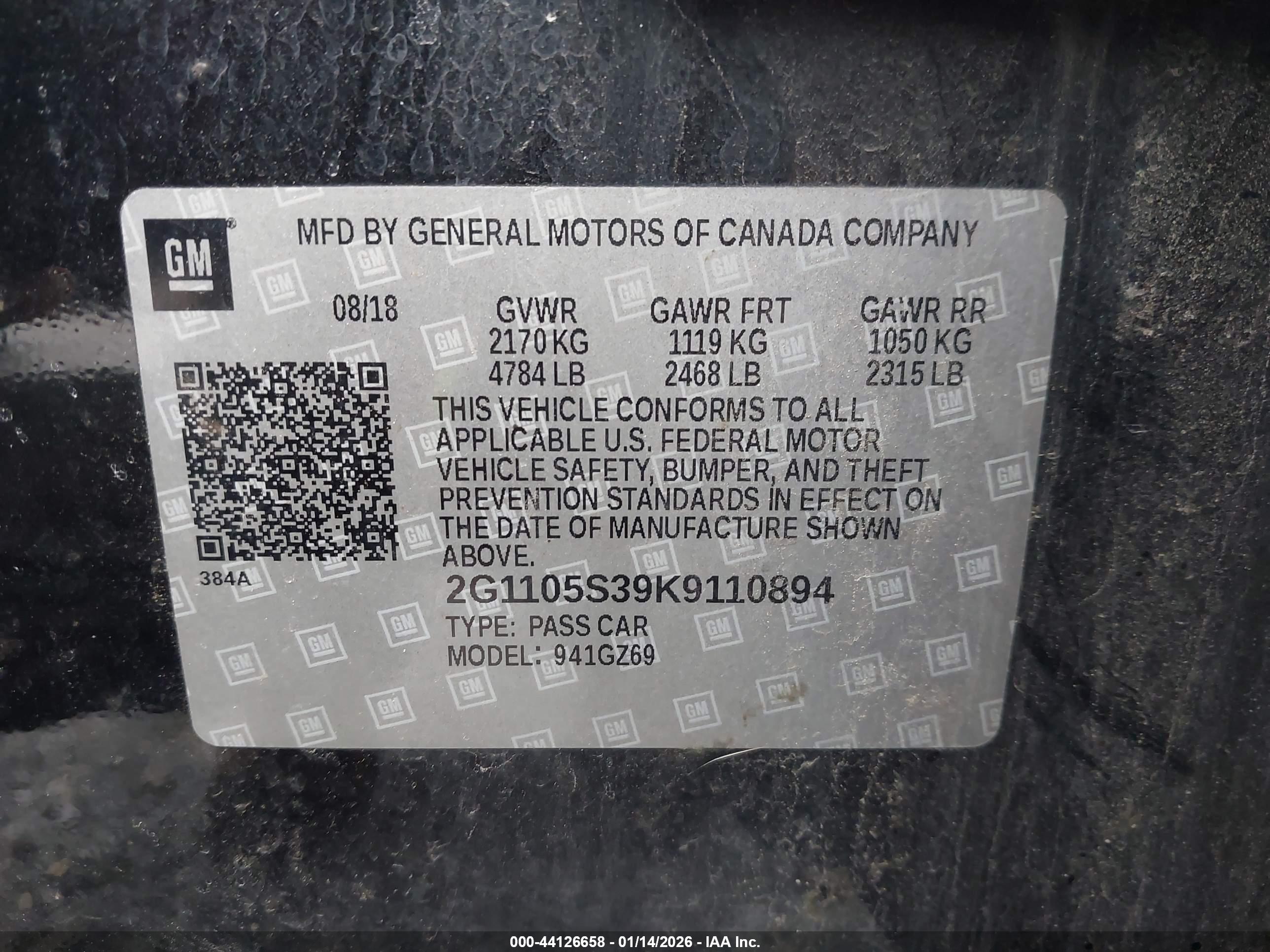 CHEVROLET IMPALA image 9