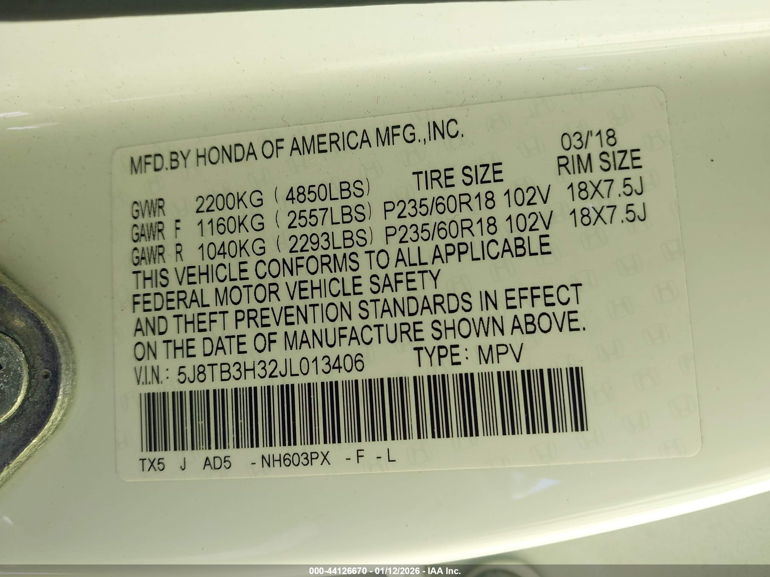 ACURA RDX image 9