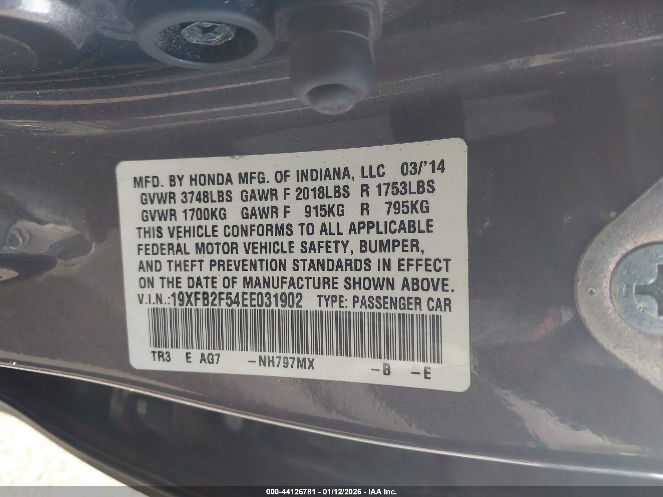 HONDA CIVIC image 9
