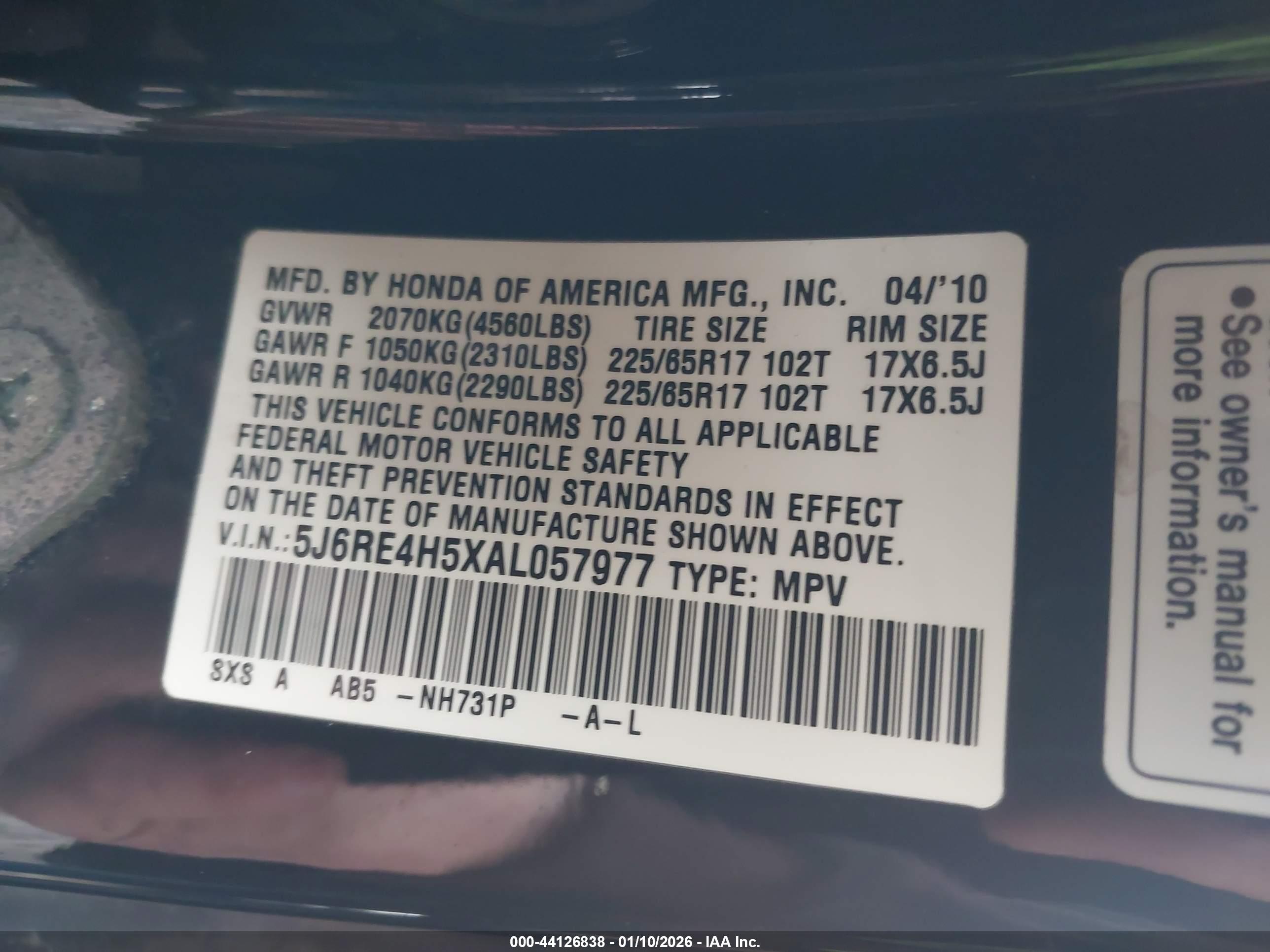 HONDA CR-V image 9