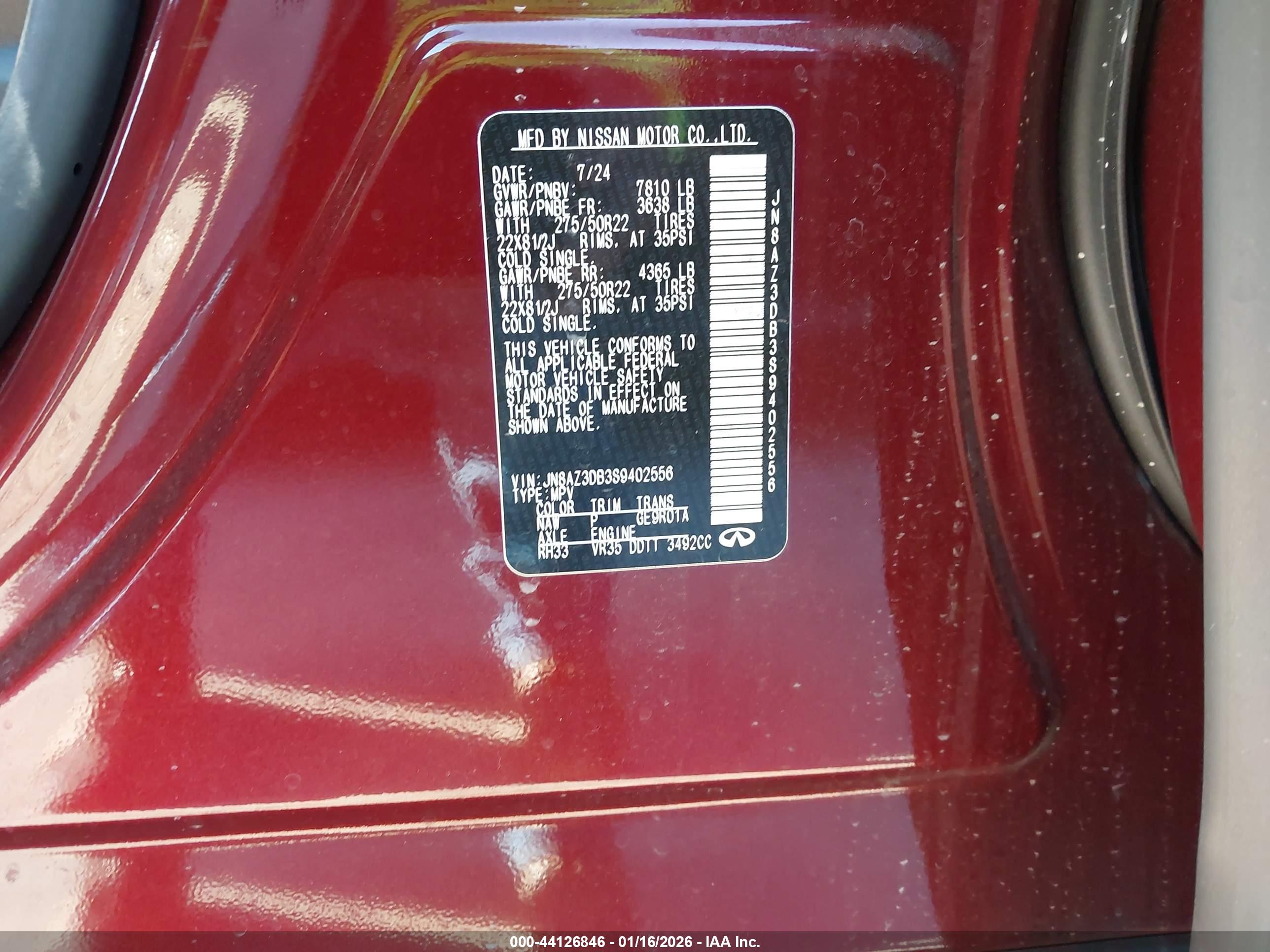 INFINITI QX80 image 9