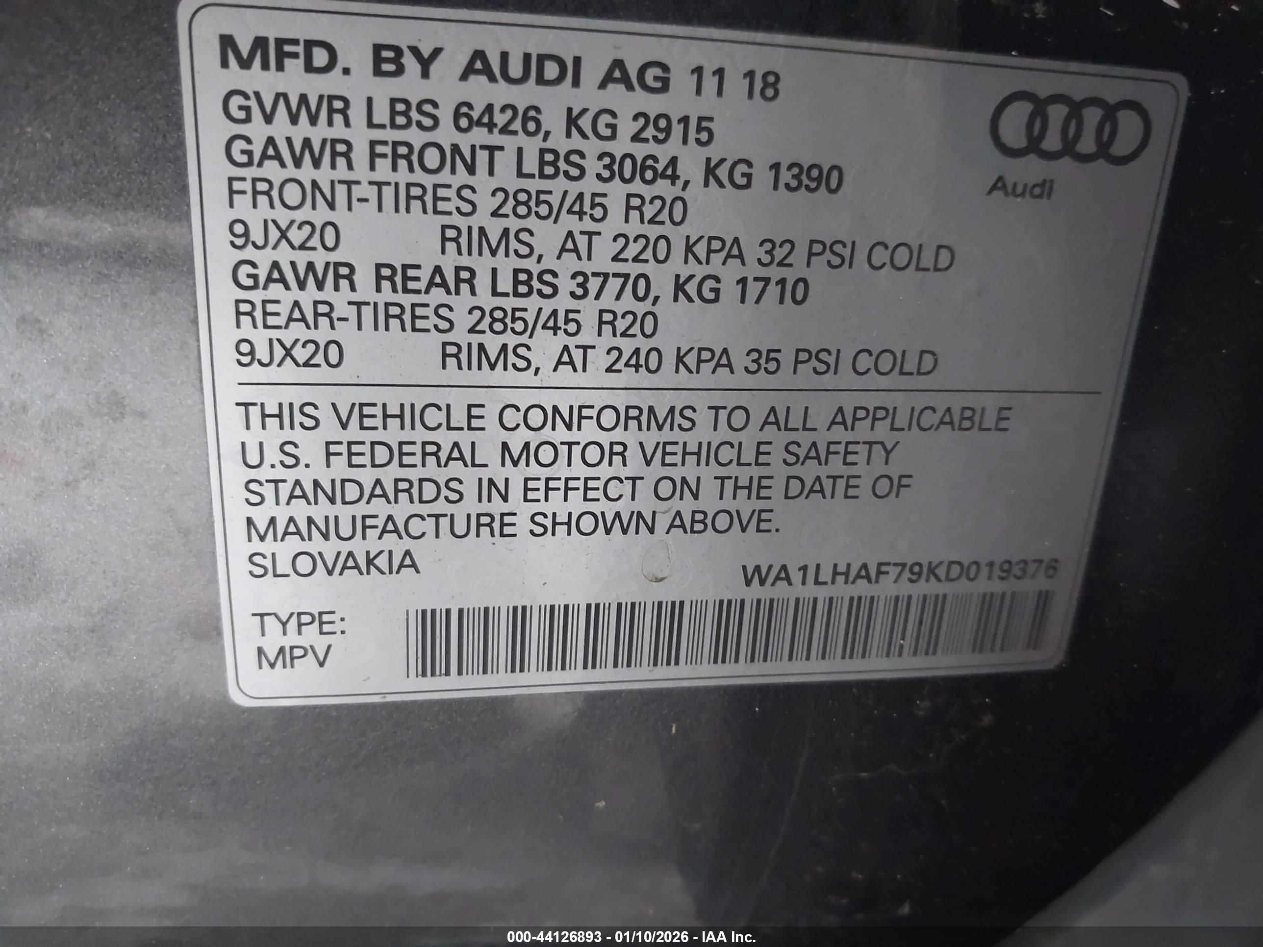 AUDI Q7 image 9