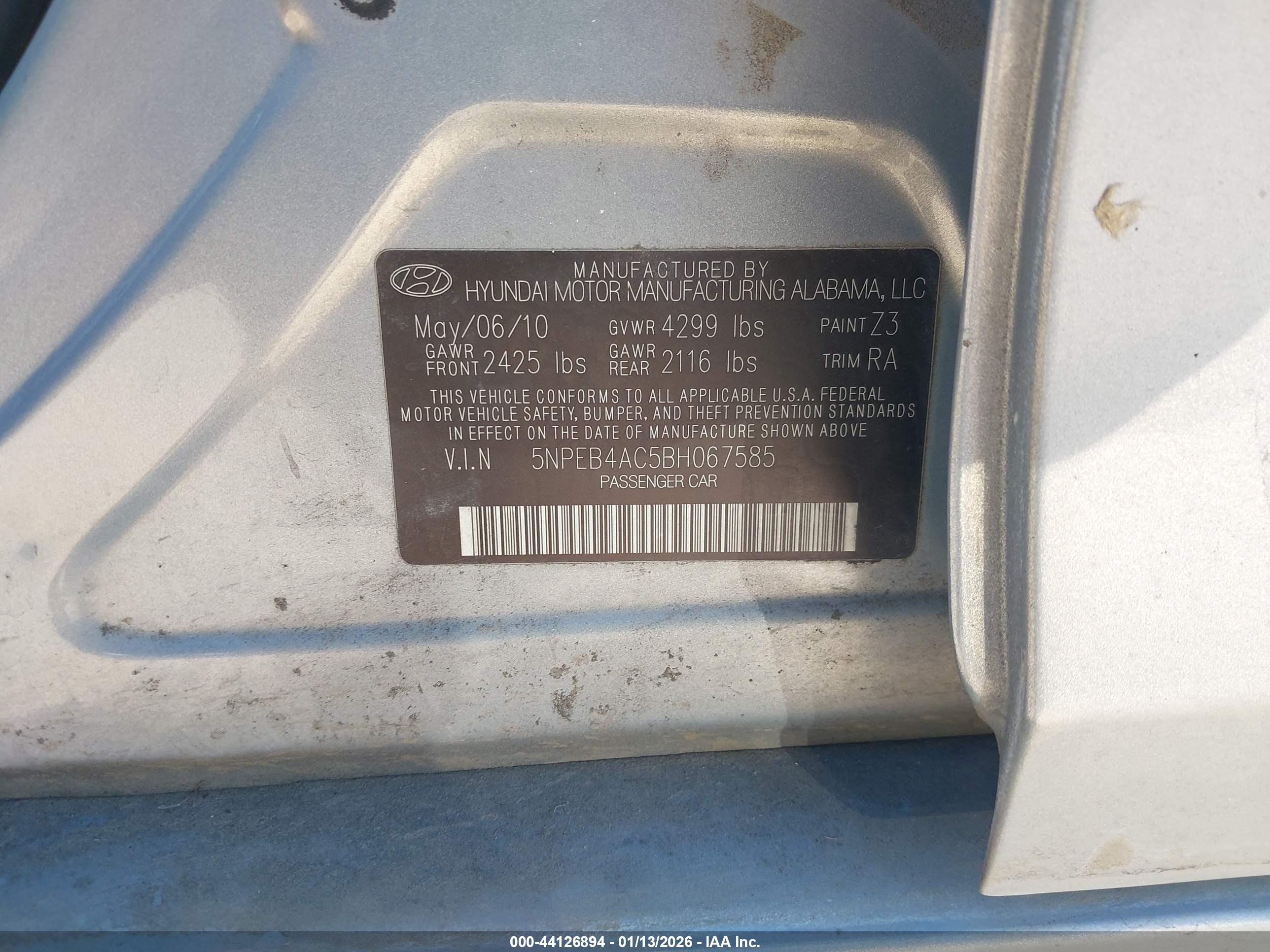 HYUNDAI SONATA image 9
