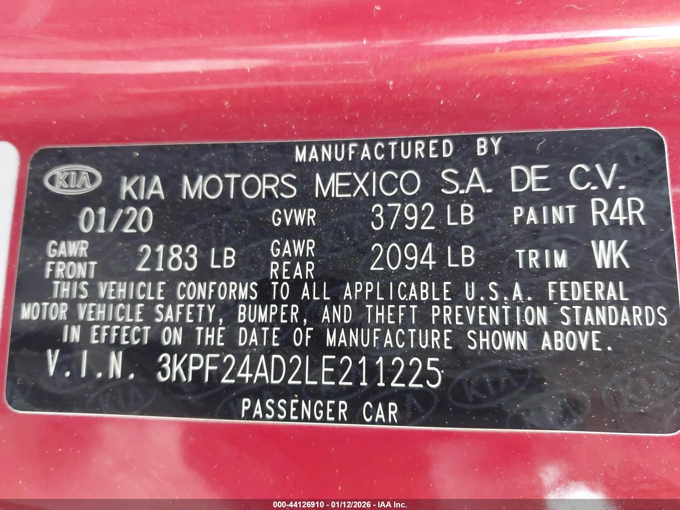 KIA FORTE image 9