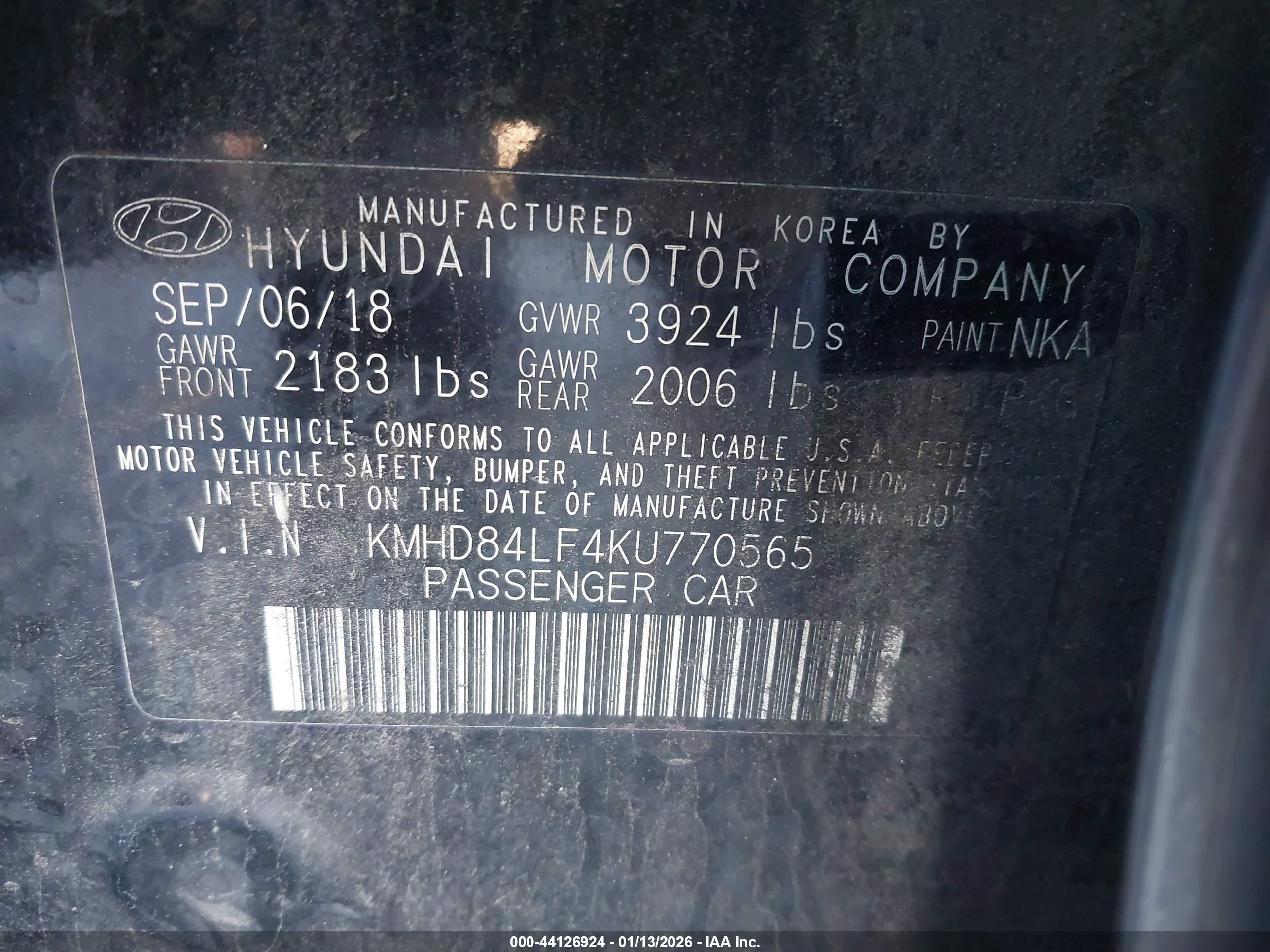 HYUNDAI ELANTRA image 9