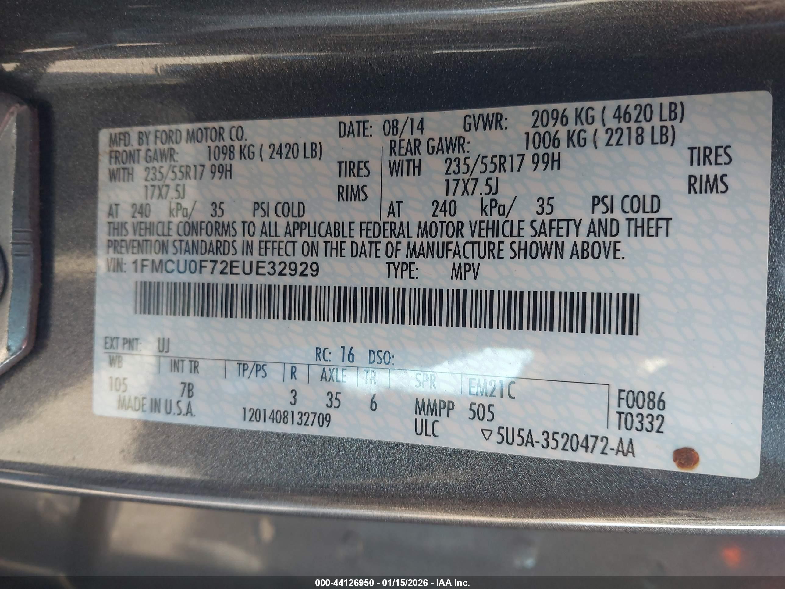 FORD ESCAPE image 9