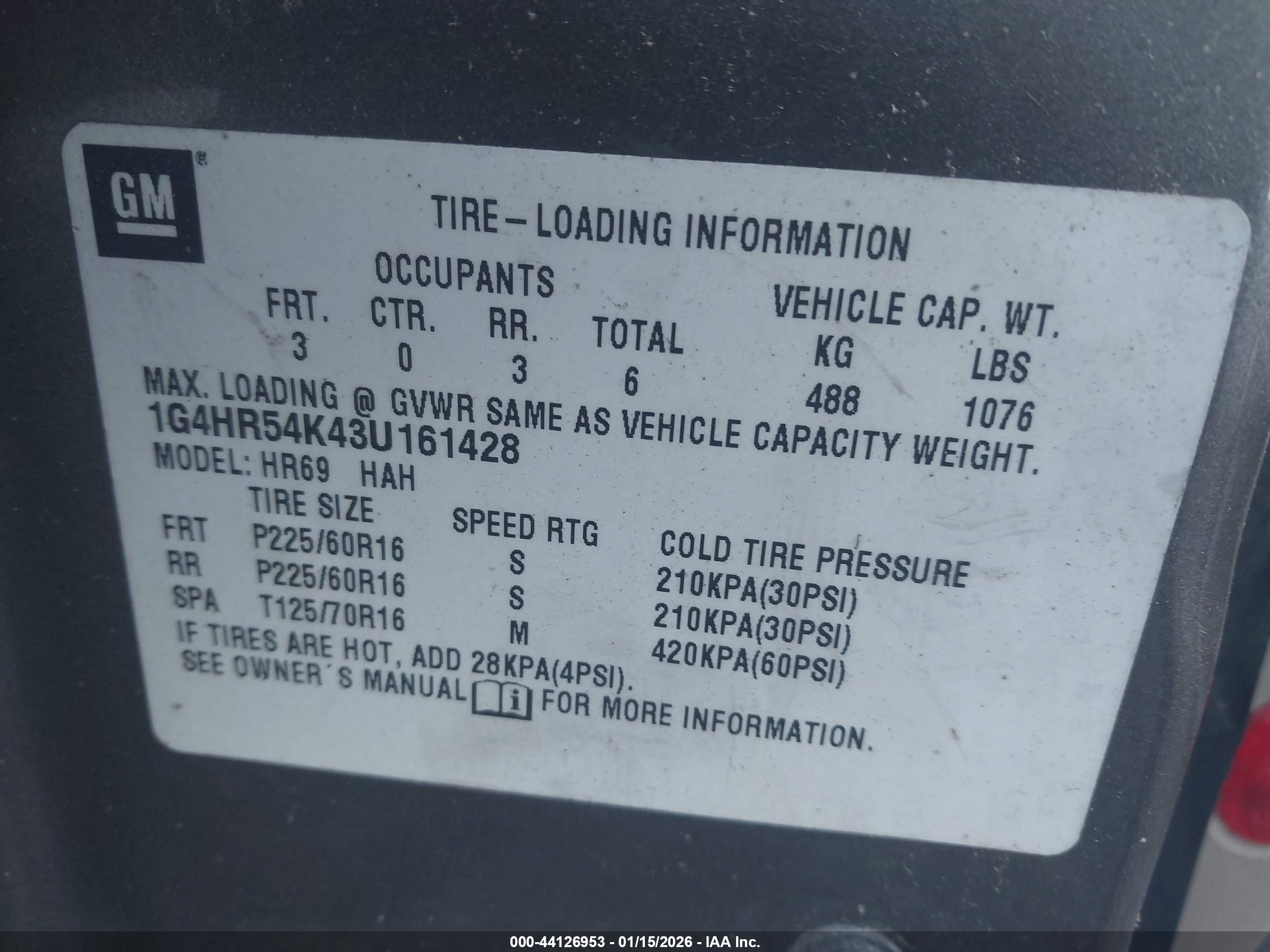 BUICK LESABRE image 9