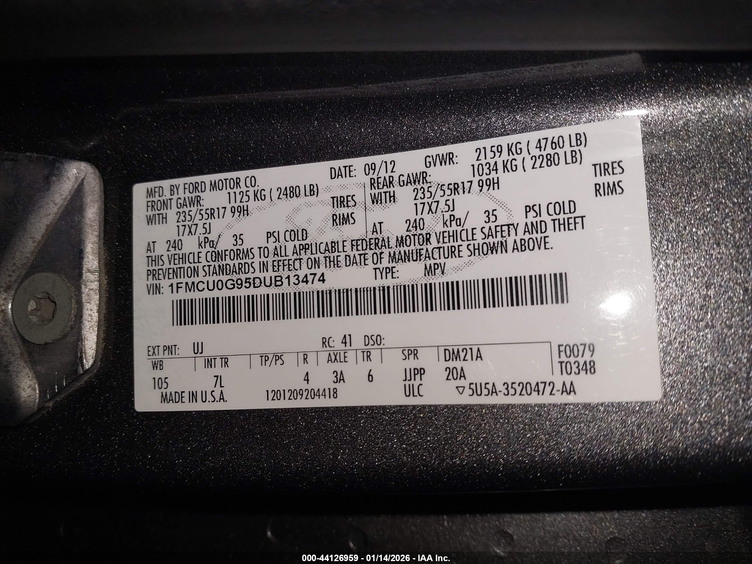 FORD ESCAPE image 9