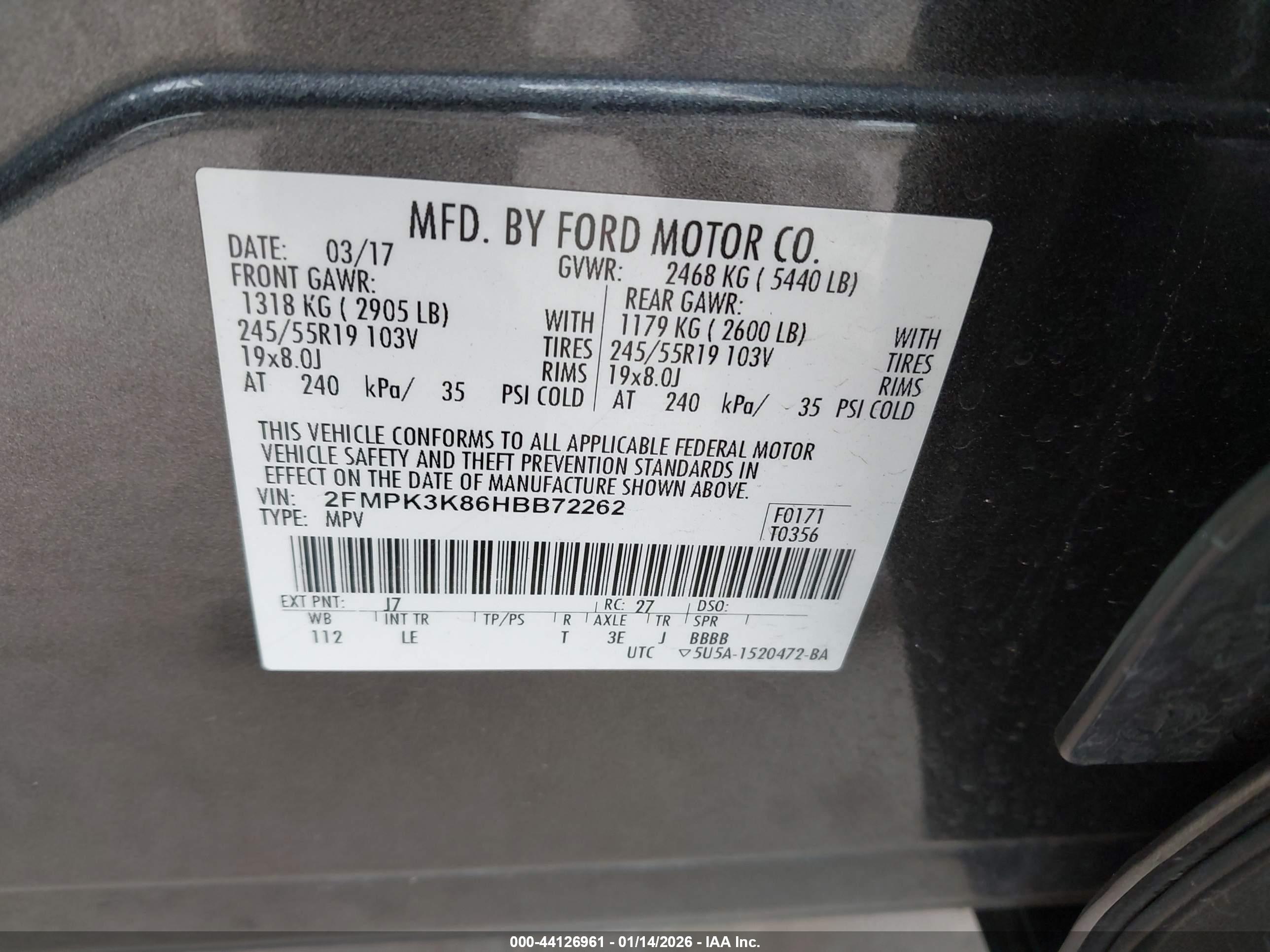 FORD EDGE image 9