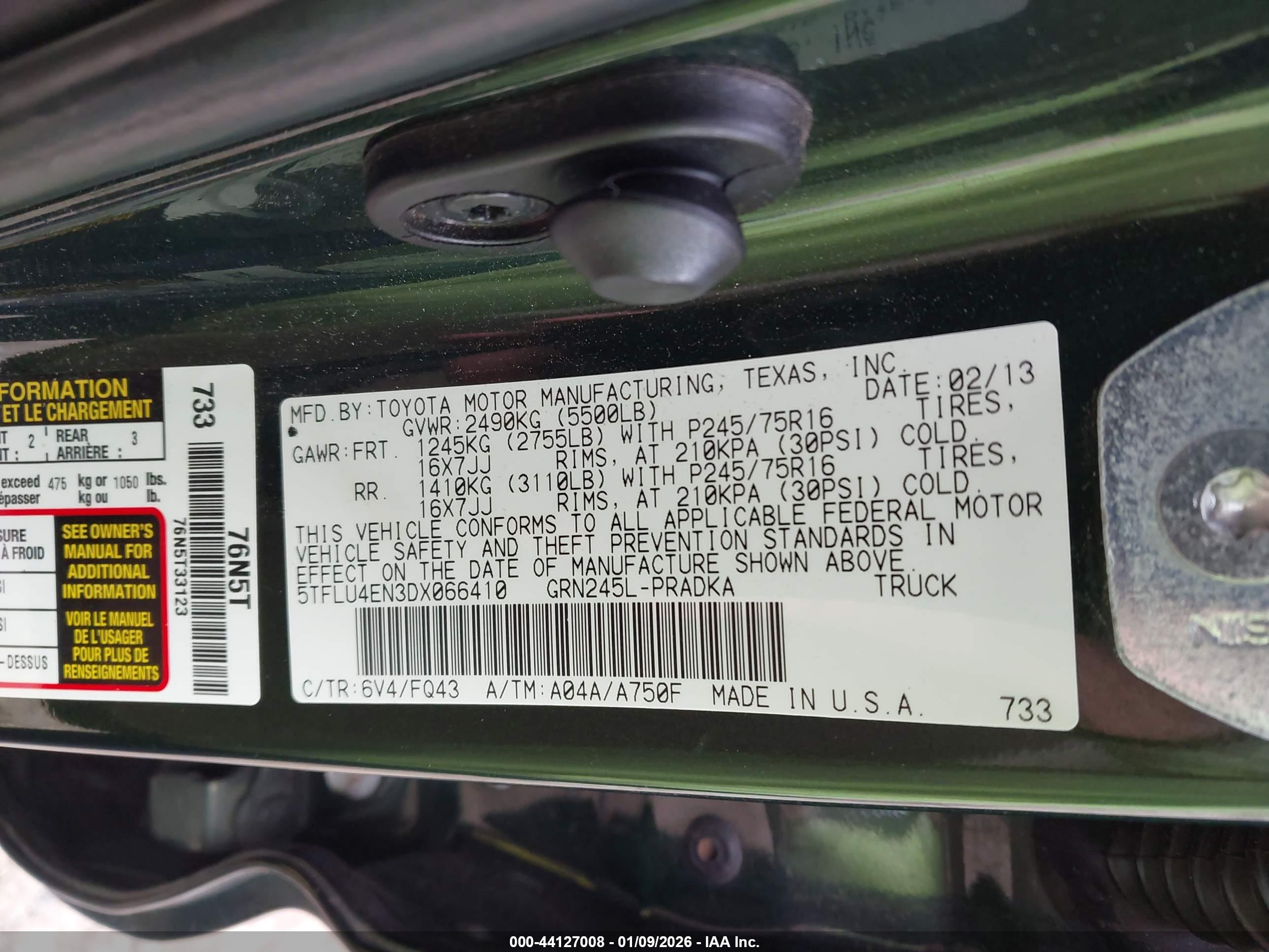 TOYOTA TACOMA image 9
