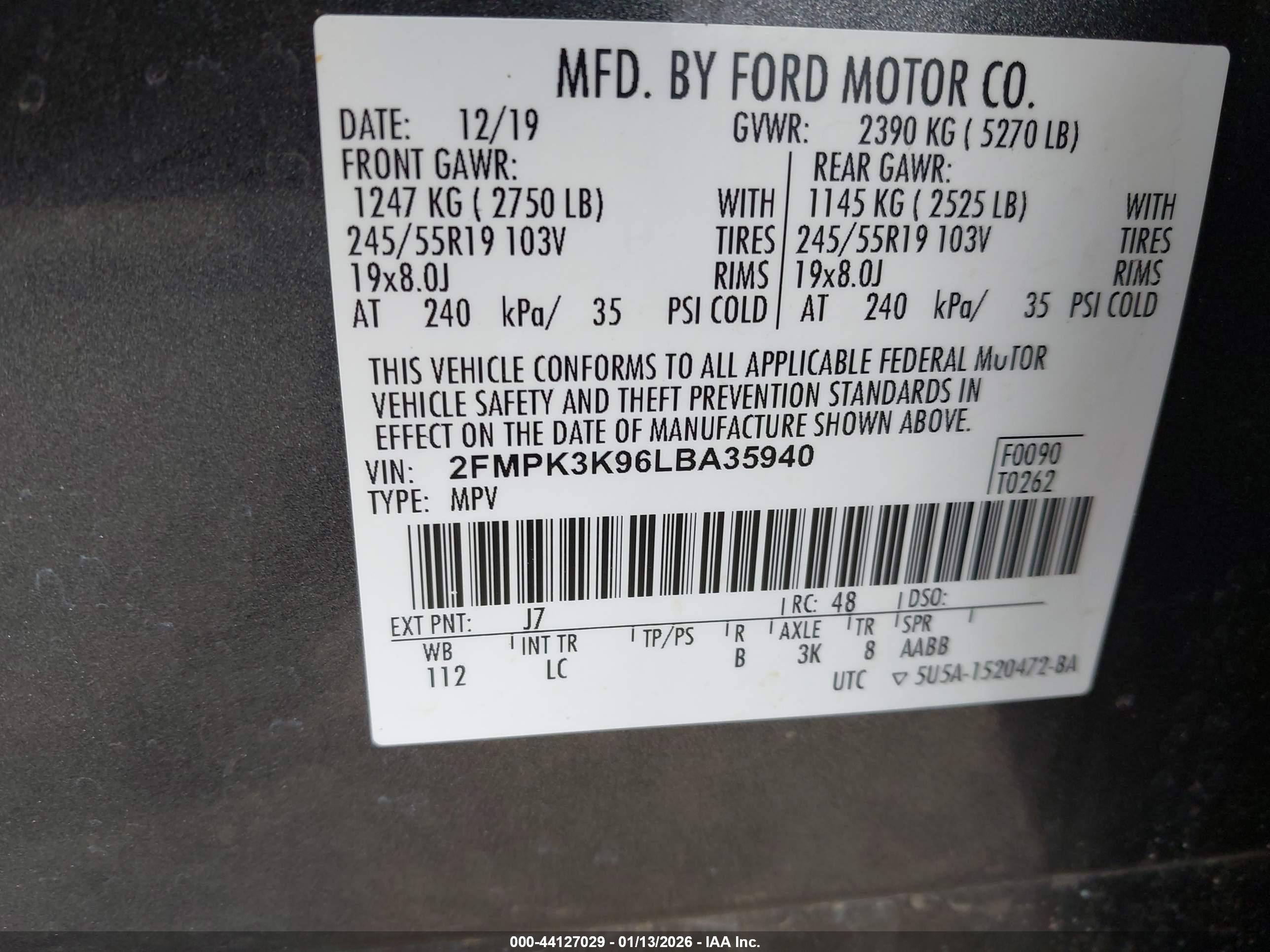 FORD EDGE image 9