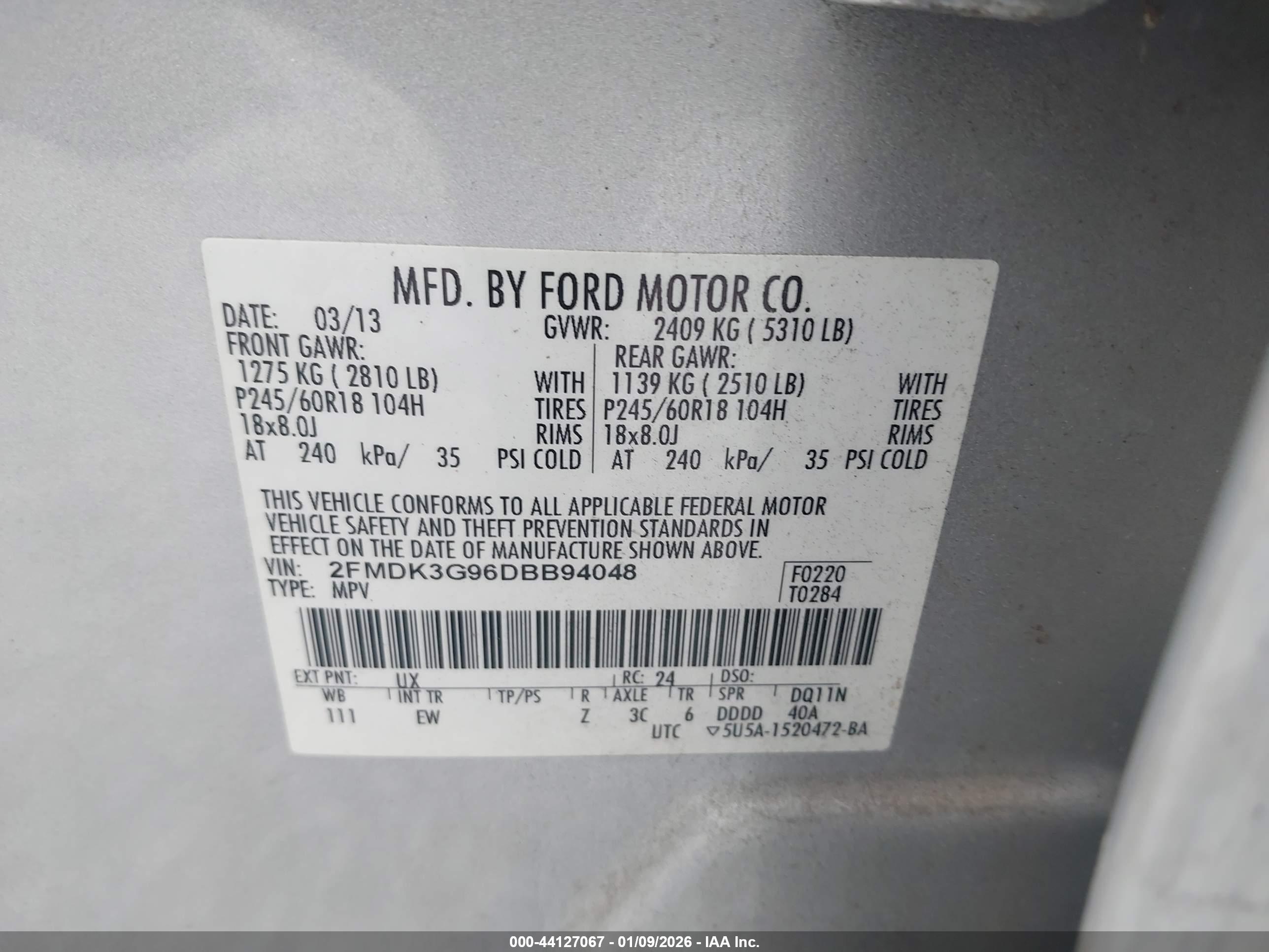 FORD EDGE image 9