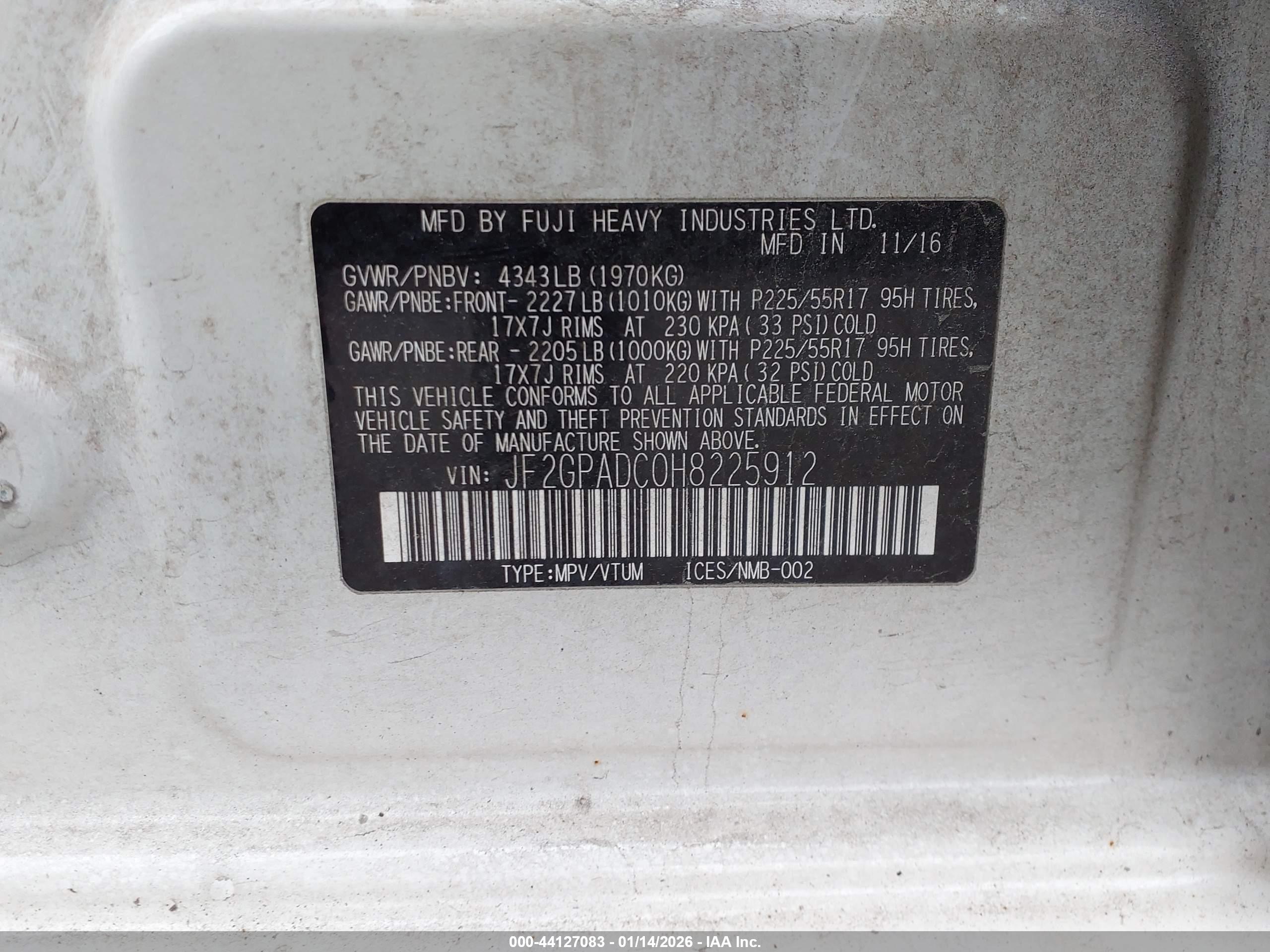 SUBARU CROSSTREK image 9