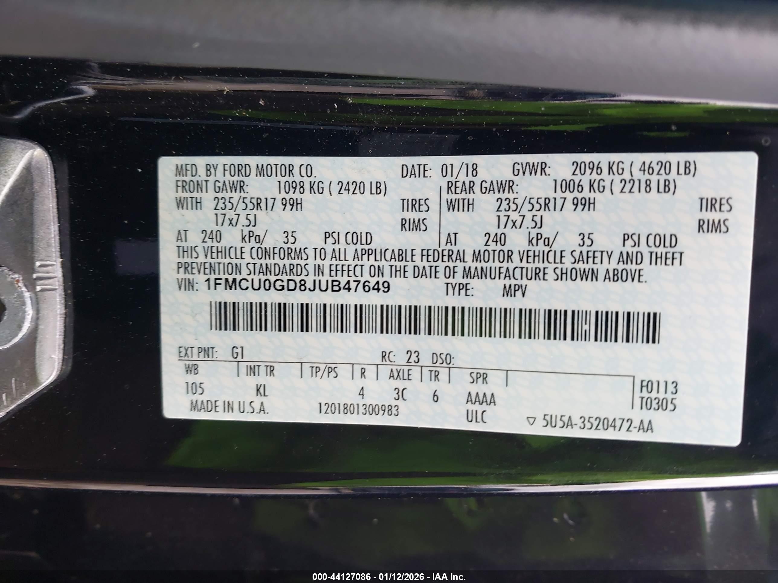 FORD ESCAPE image 9