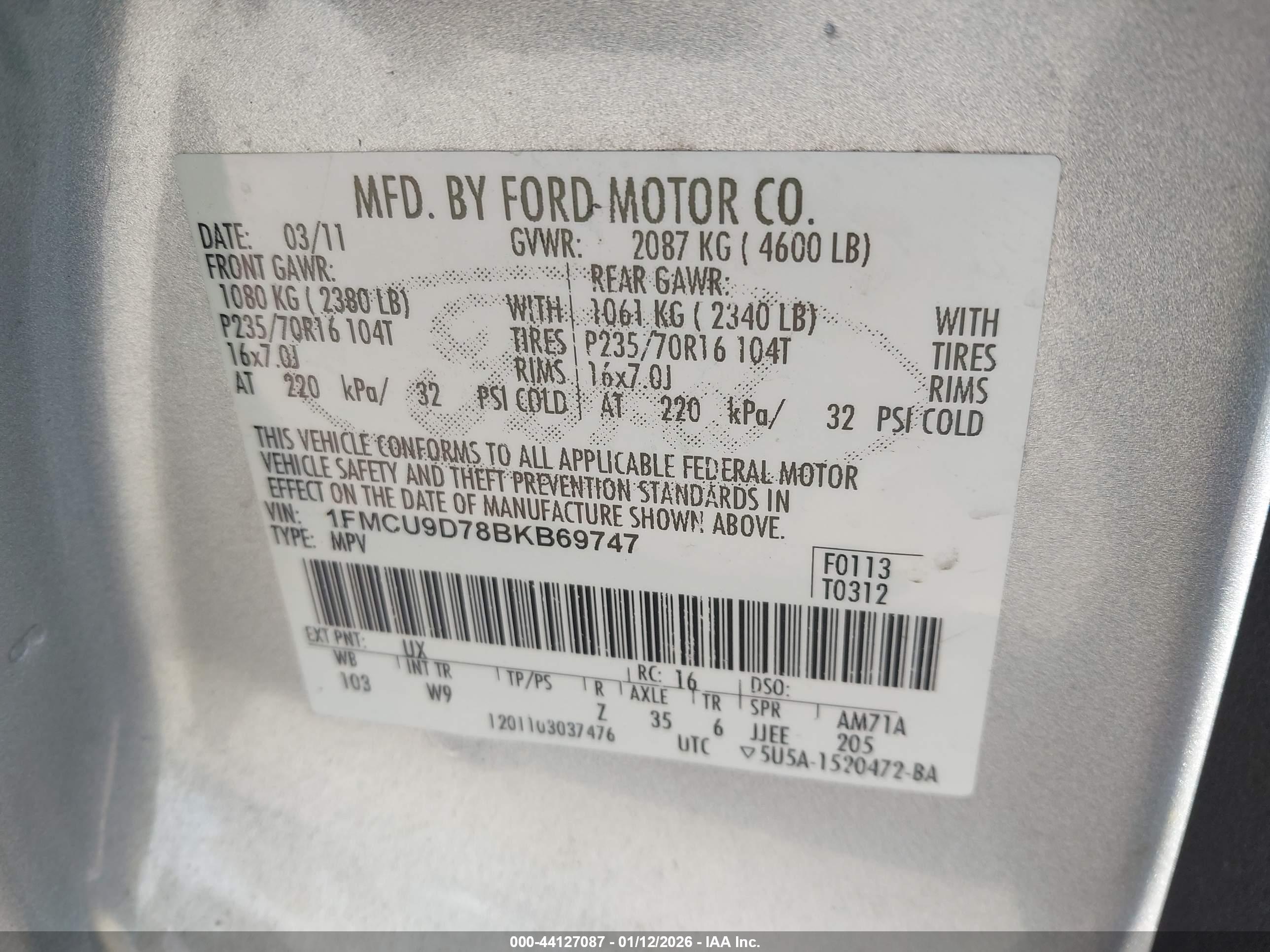 FORD ESCAPE image 9