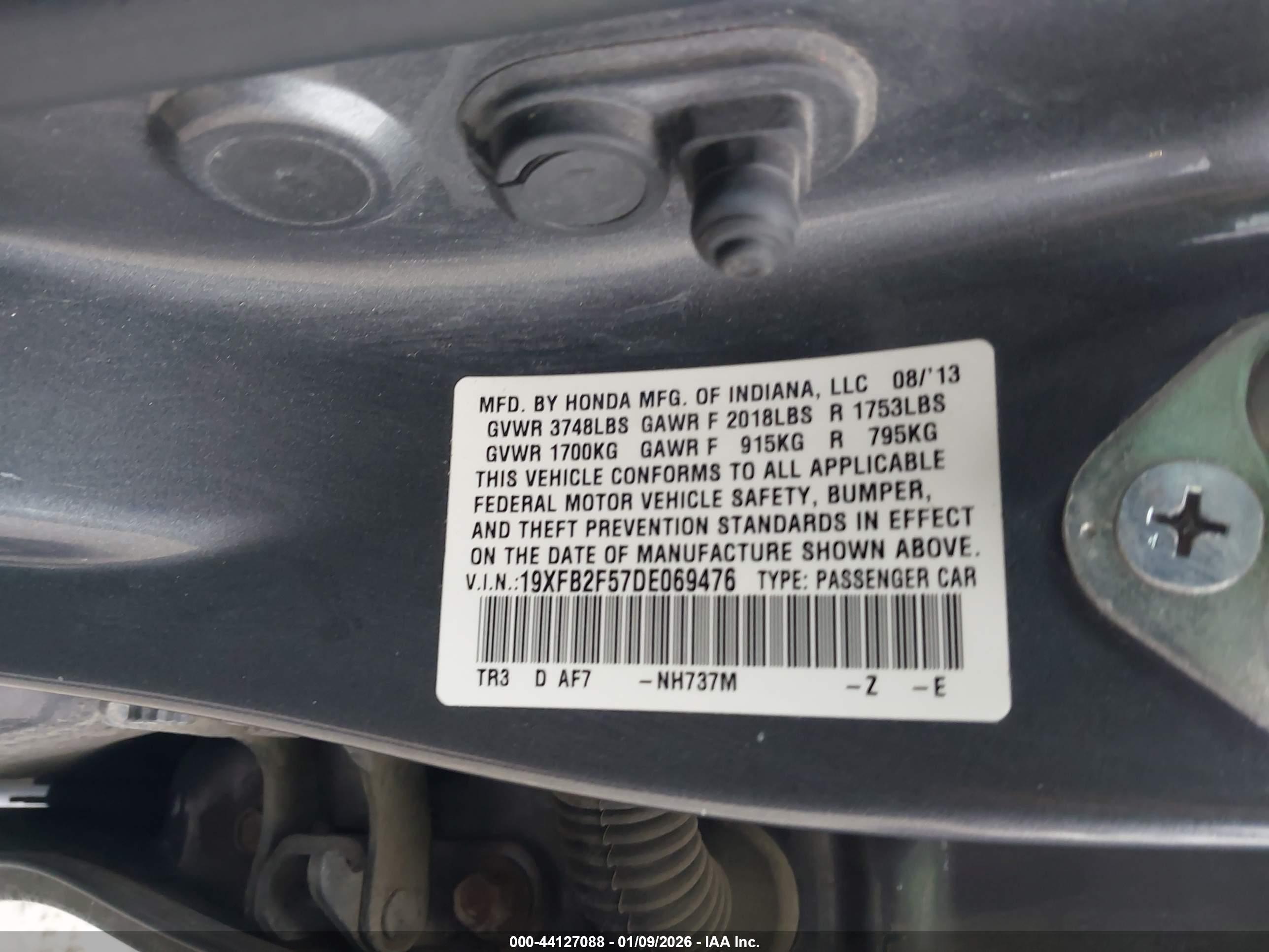 HONDA CIVIC image 9
