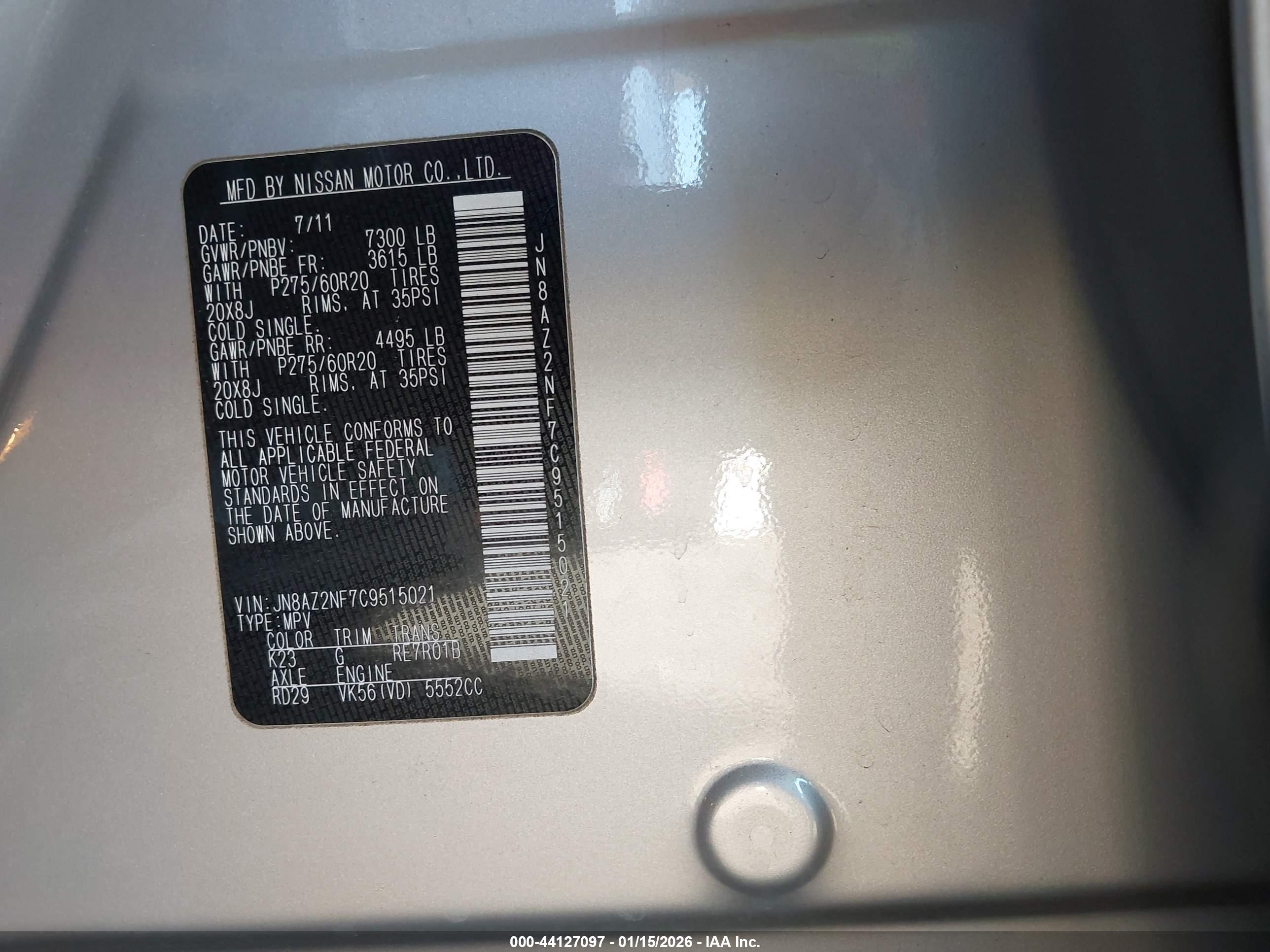INFINITI QX56 image 9