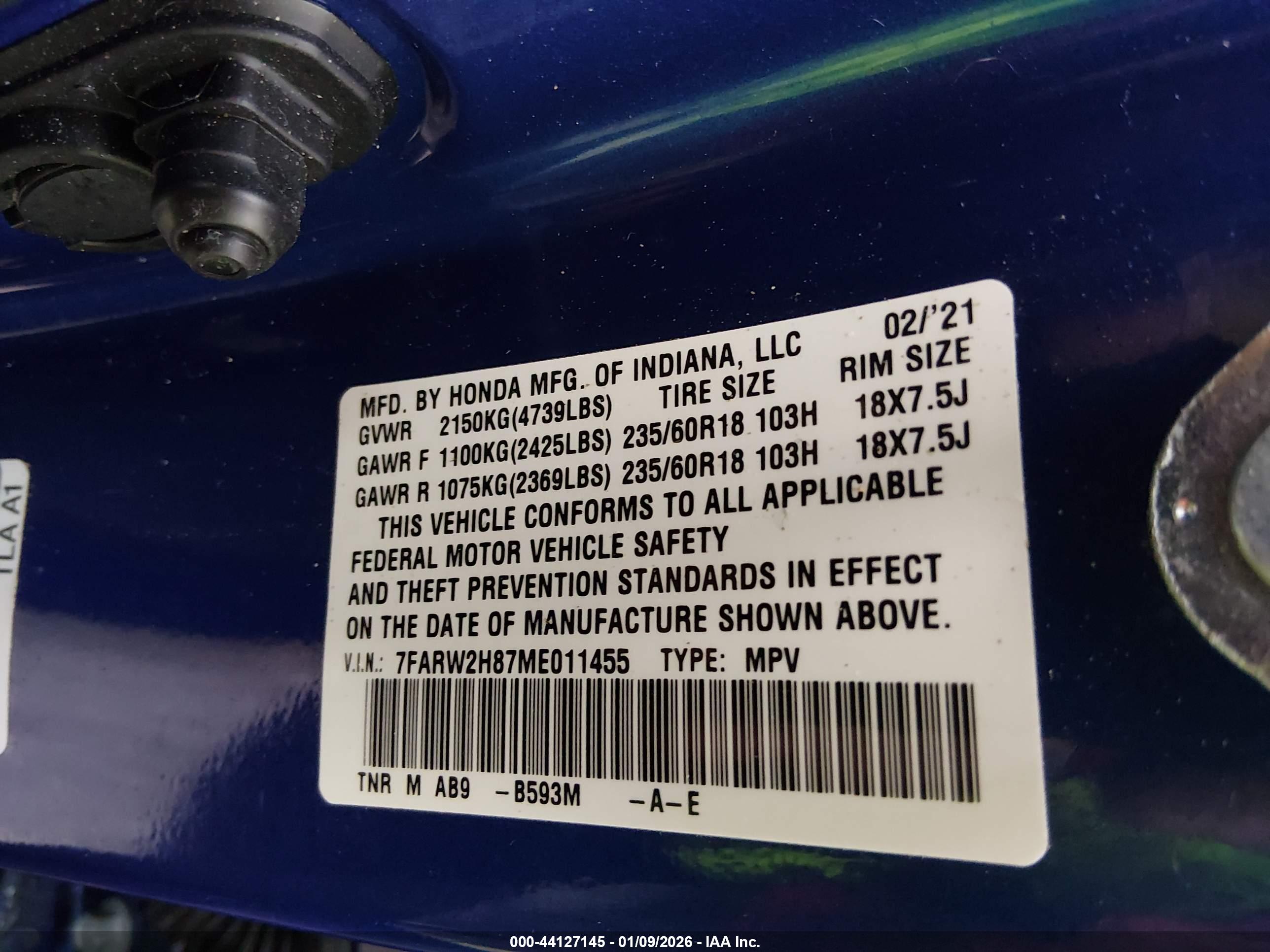 HONDA CR-V image 9