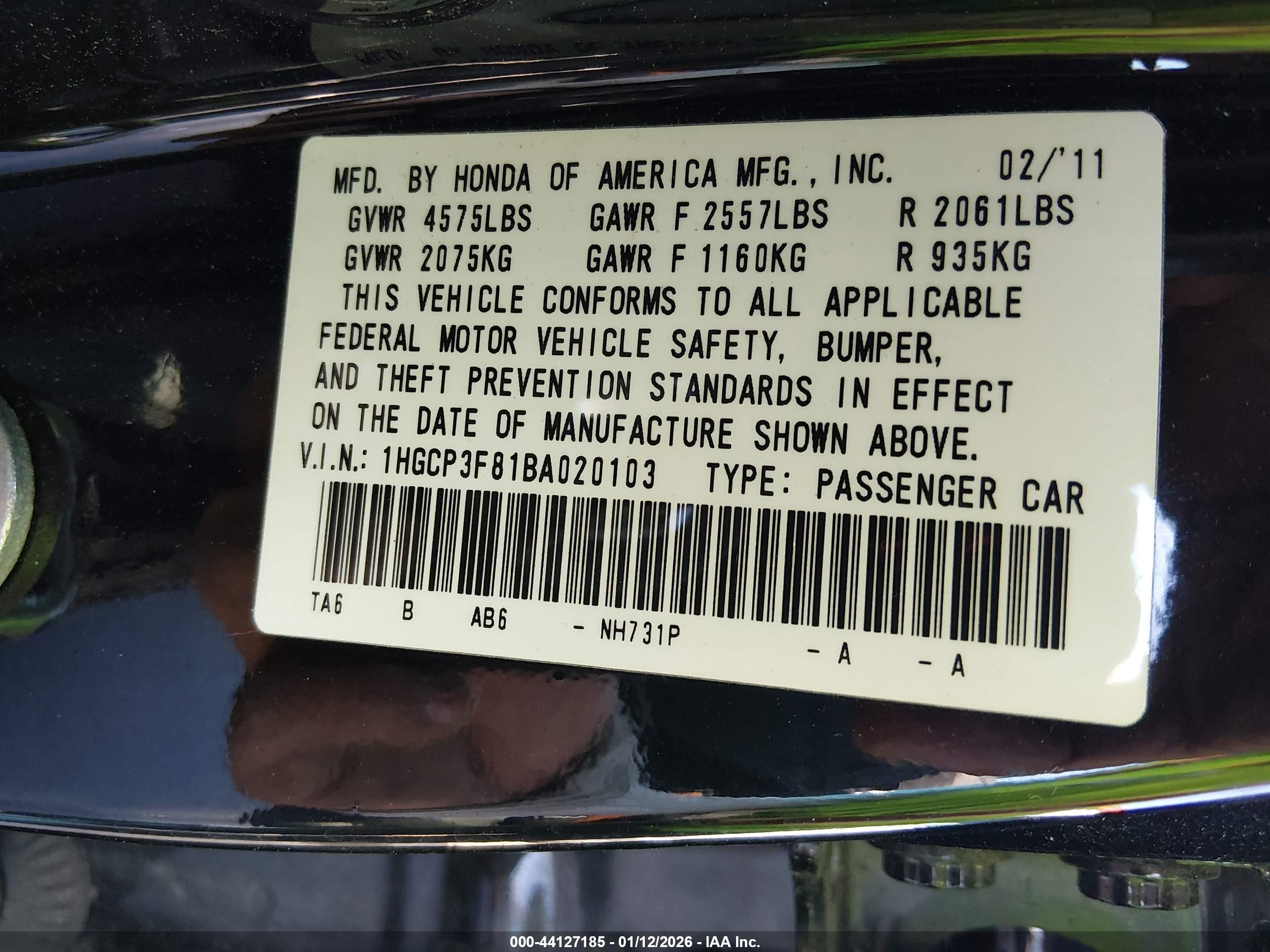 HONDA ACCORD image 9