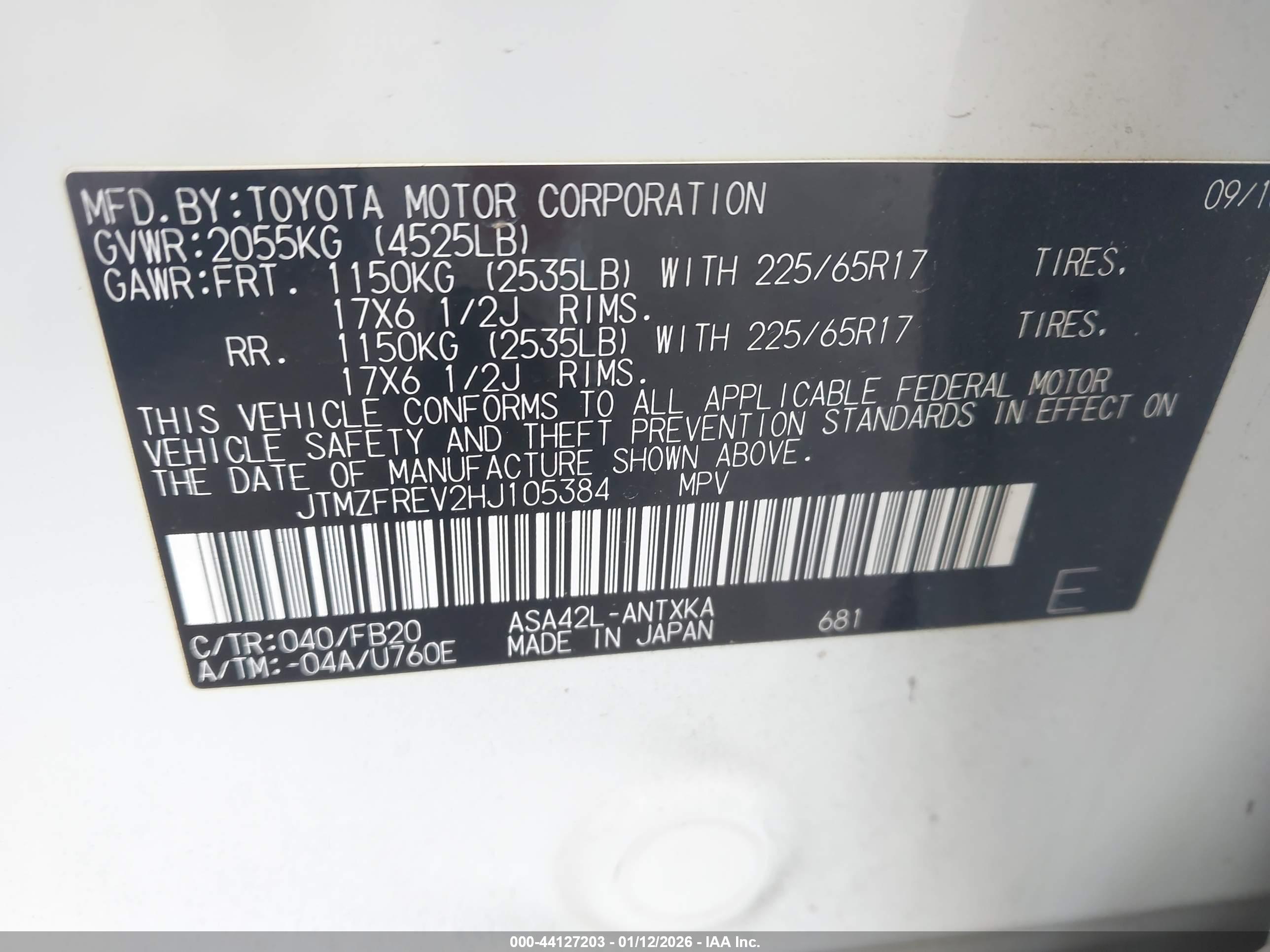 TOYOTA RAV4 image 9